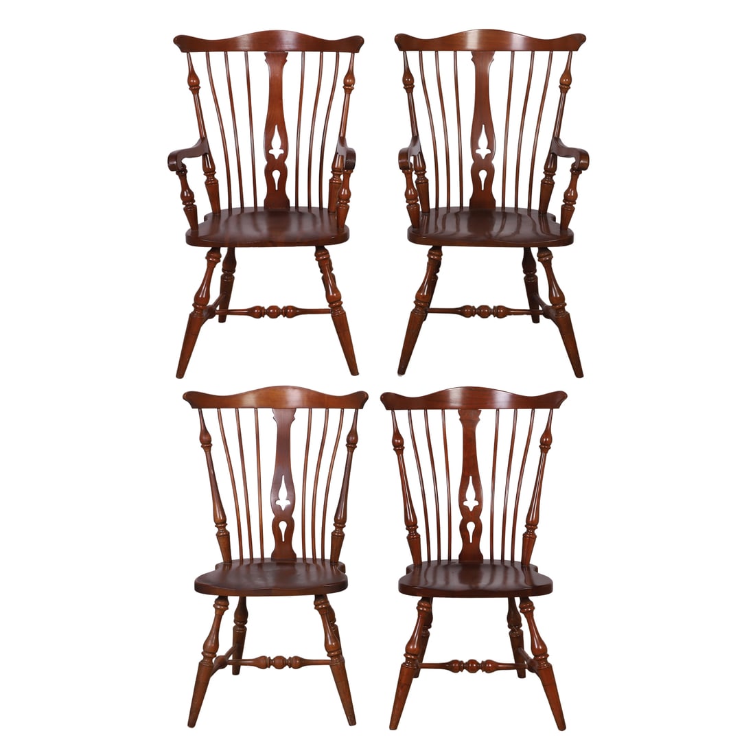 (4) Vintage Windsor Chairs (1 of 9)