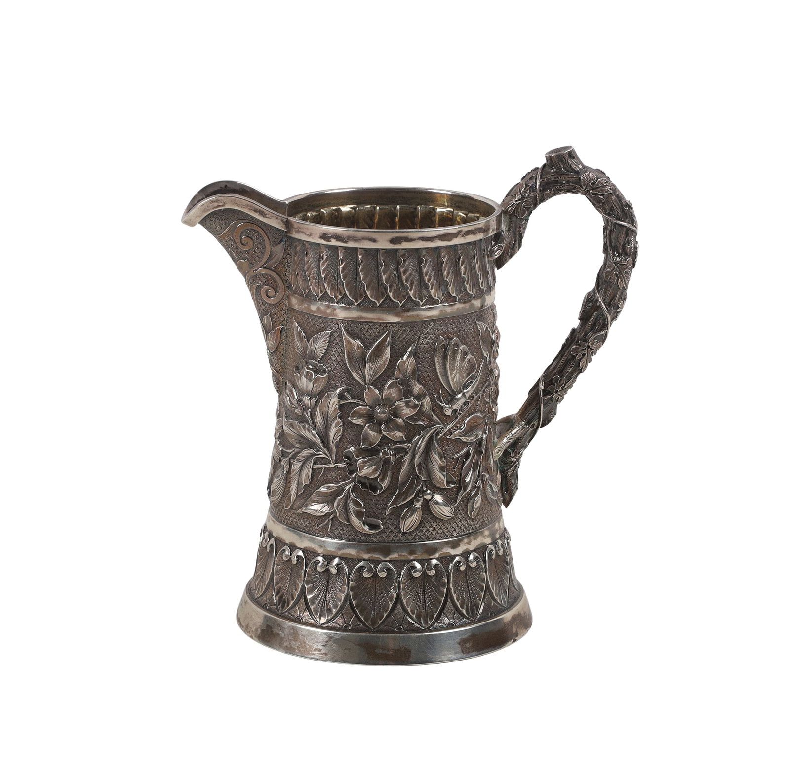 18th C. English Sterling Silver Pitcher (1 of 7)