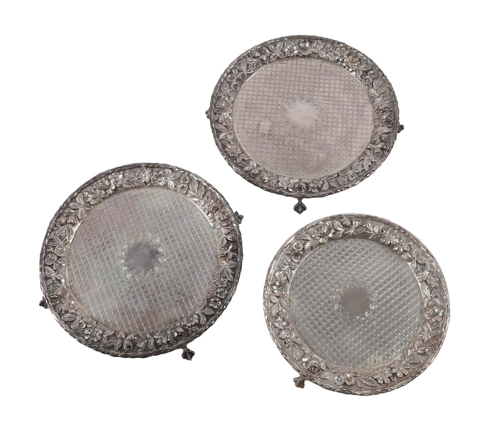 (3) S. Kirk & Sons Sterling Trays (1 of 8)