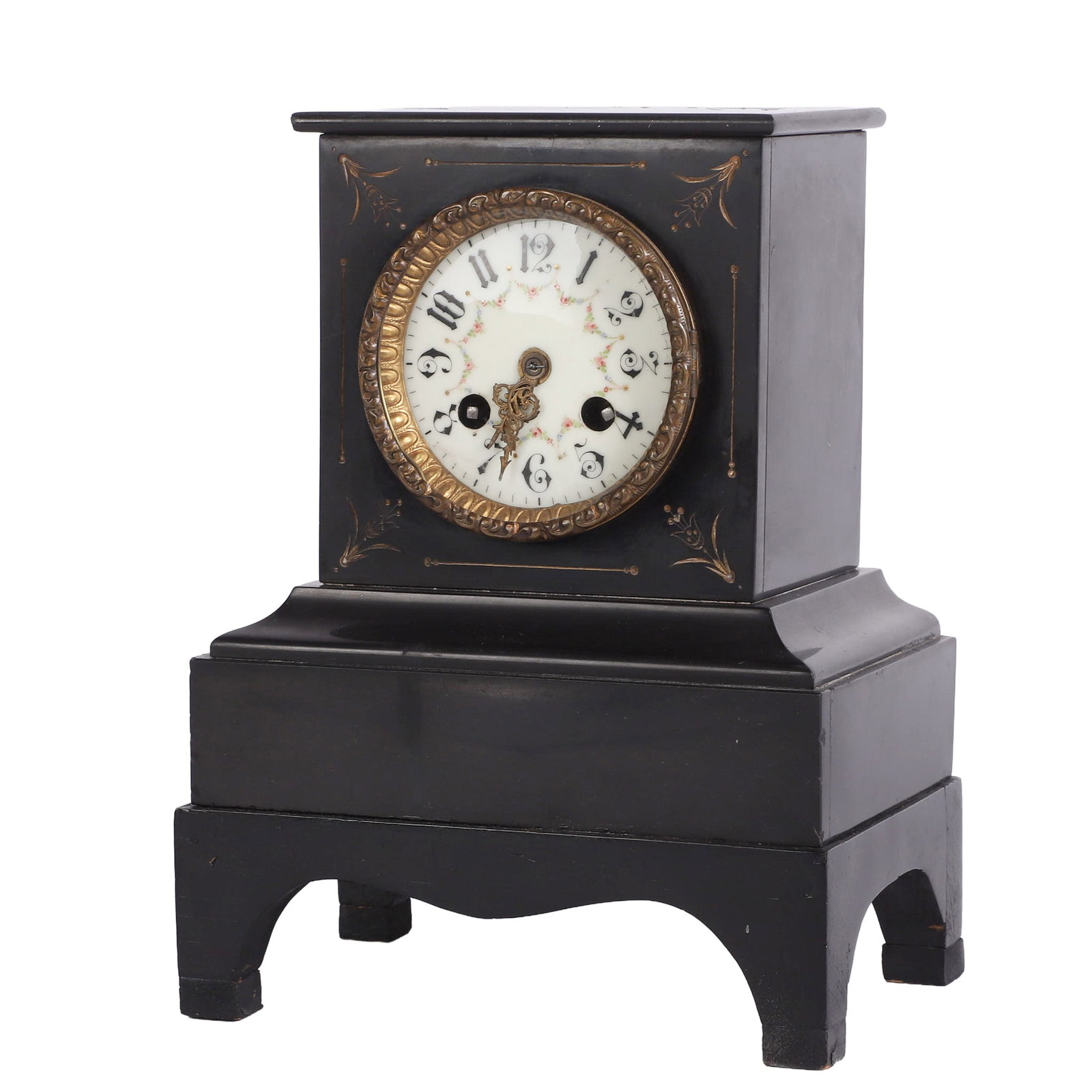 Antique Stone Mantle Clock (1 of 8)