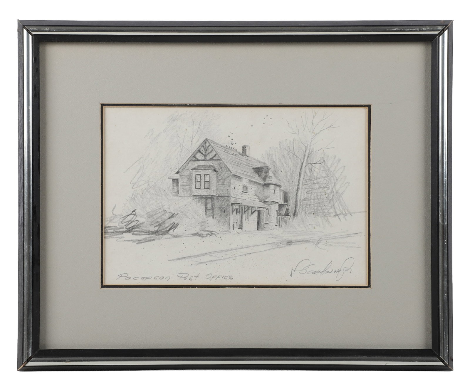 Brandywine School, 'Pocopson Post Office', Paul Scarborough (1944-2014) (1 of 4)