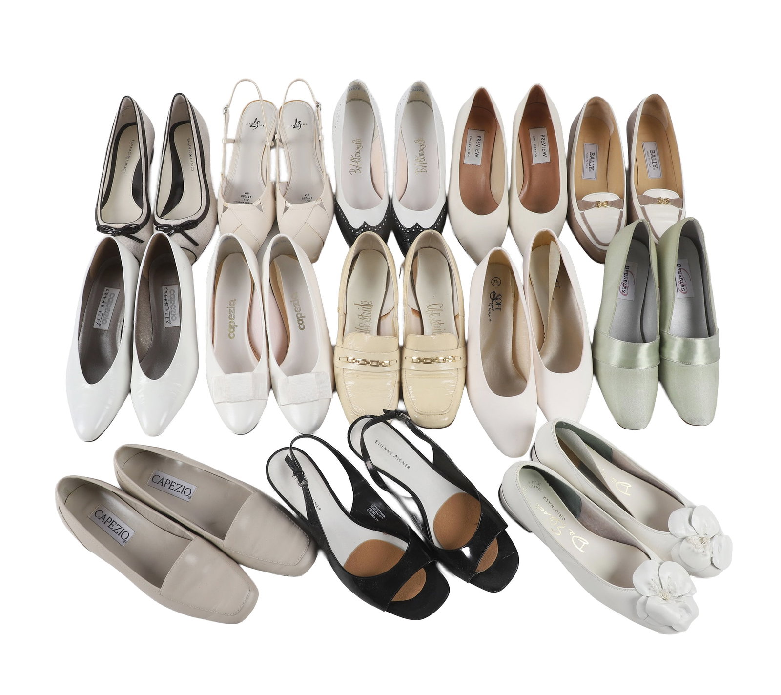 (13) Pairs Of Womens Dress Shoes To Include Etienne Aigner (1 of 20)