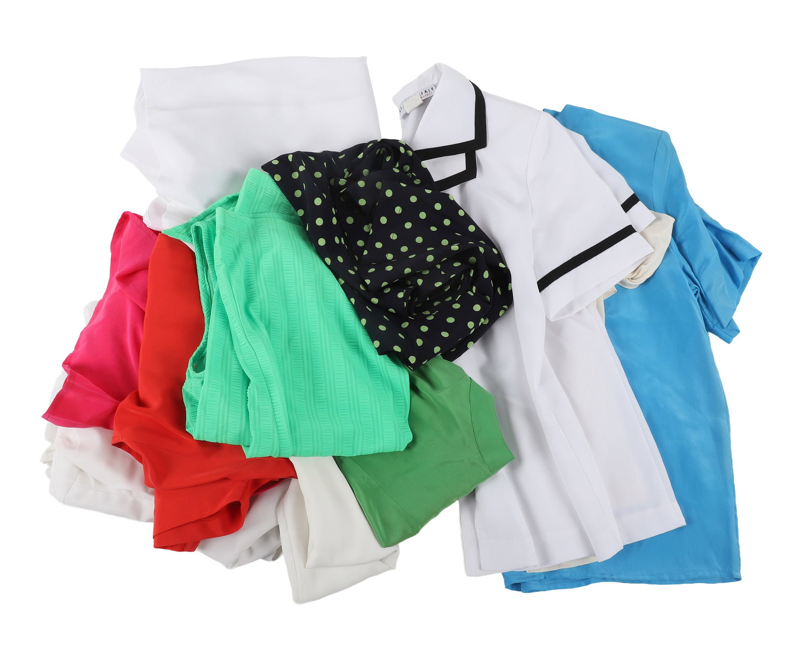 (14) Women’s Blouses & Tops To Include Orvis & Evan Picone: (14) Women’s Blouses & Tops To Include Orvis & Evan Picone (14) Women’s Blouses & Tops including David Smith, Ann & Frank, Eva Laurel New York, Philippe Marques, Yves St. Clair, La Chine C