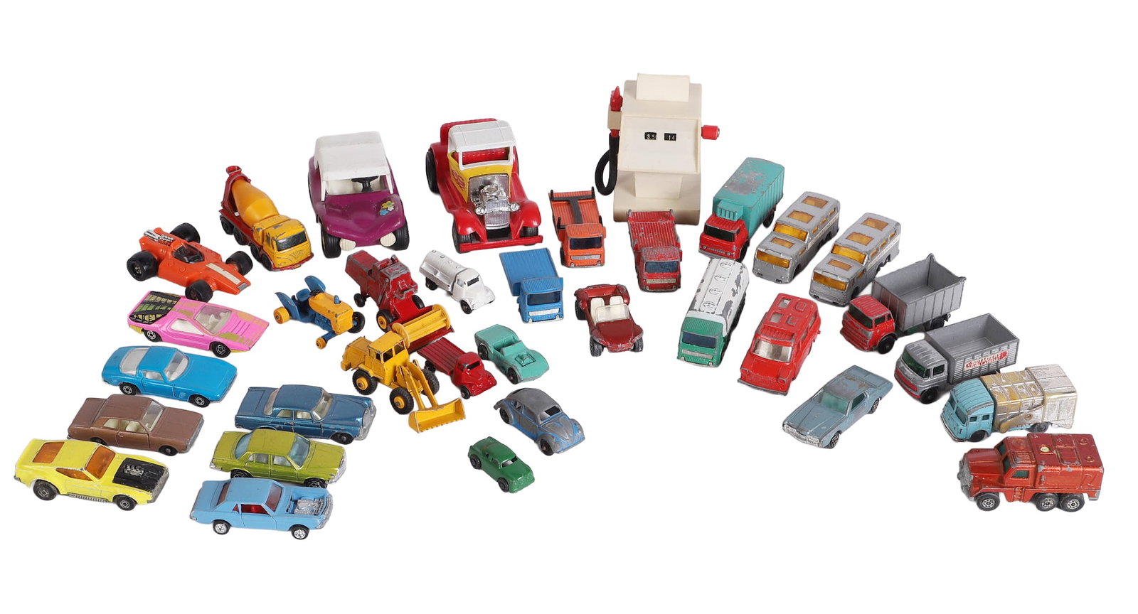 (33) Vintage Tonka, Husky and Lesney Matchbox Die-Cast Vehicles (1 of 11)