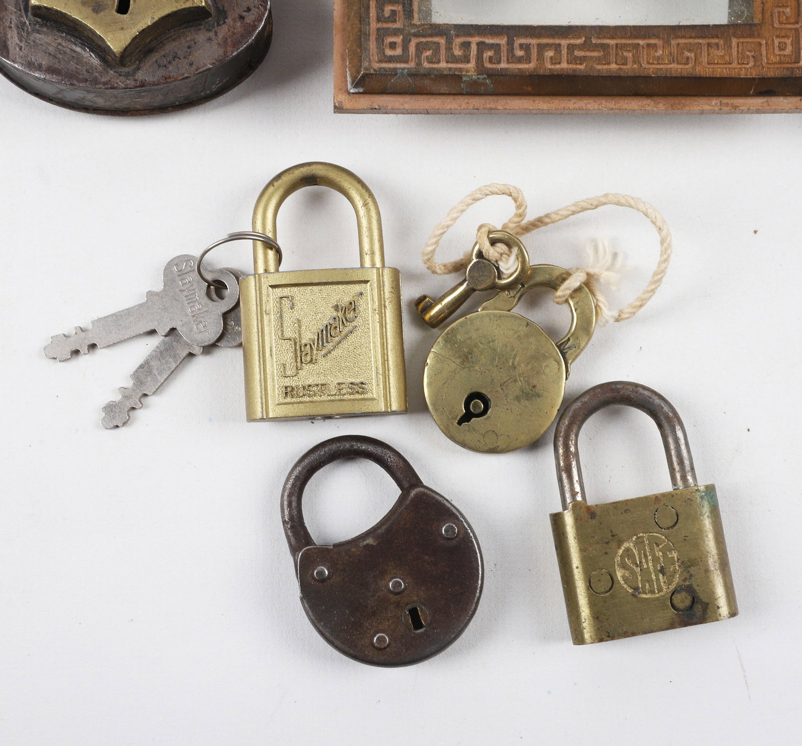 (14) Antique Padlocks - 2