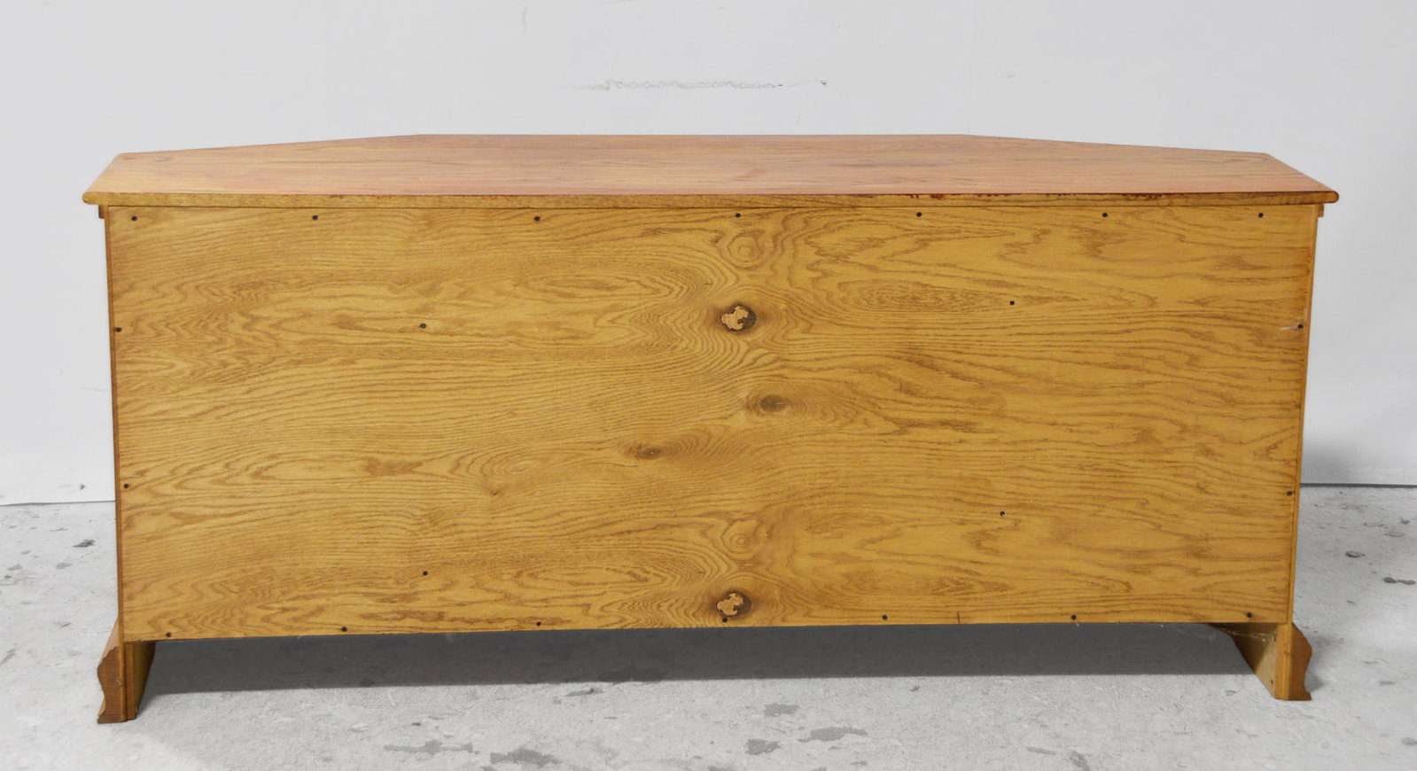 Oak Clipped Corner Sideboard - 7