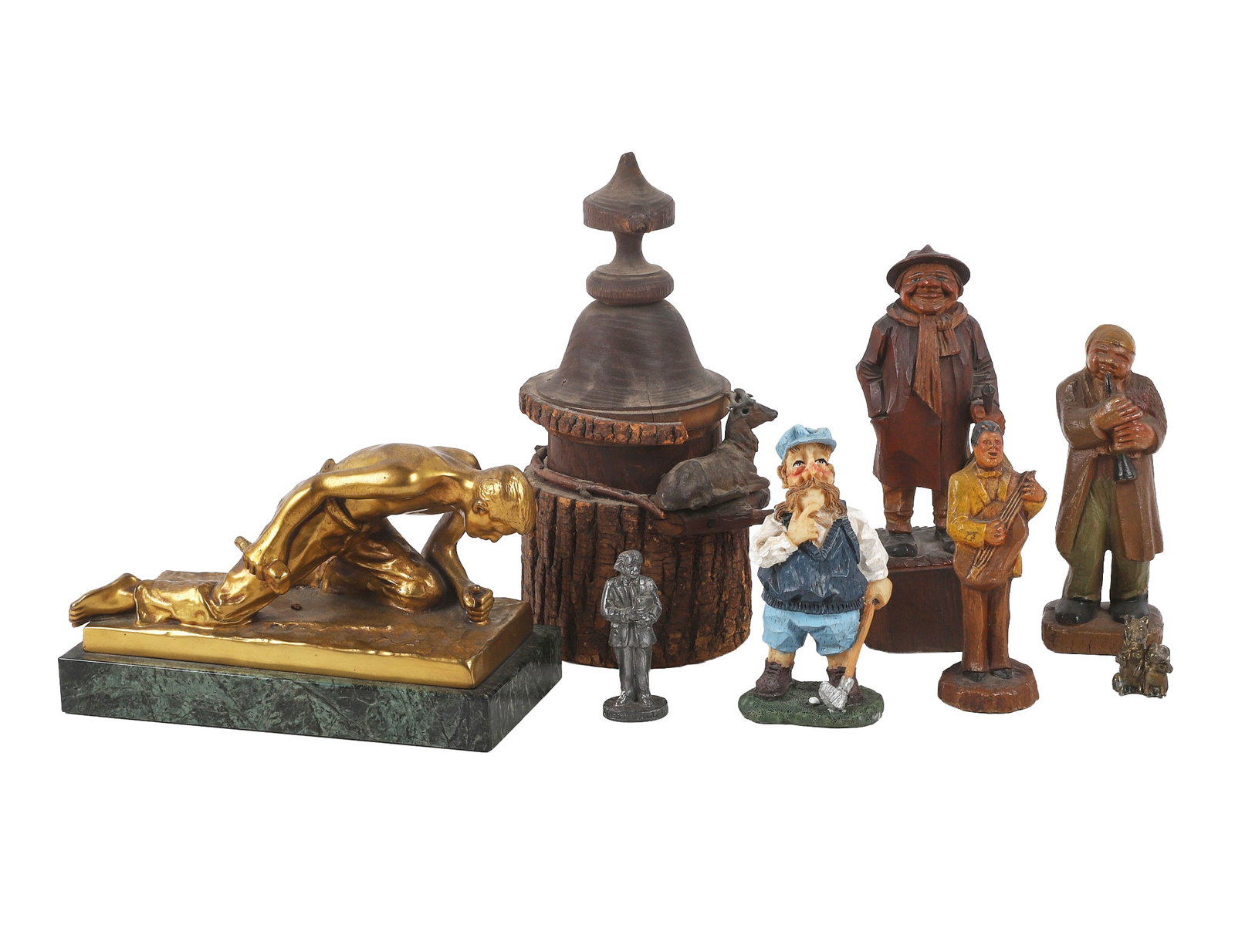 (8) Figural Sculpture Lot (1 of 10)