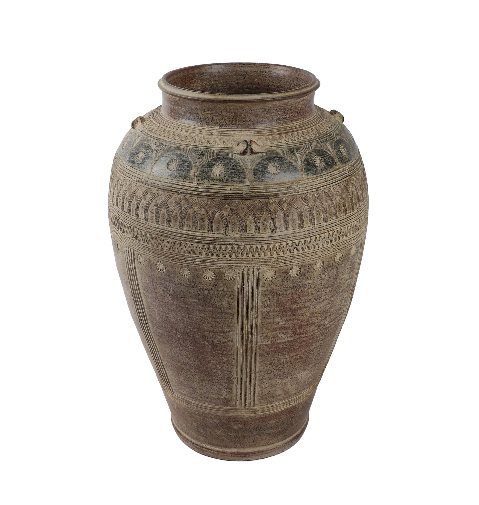 Terracotta Floor Vase (1 of 4)