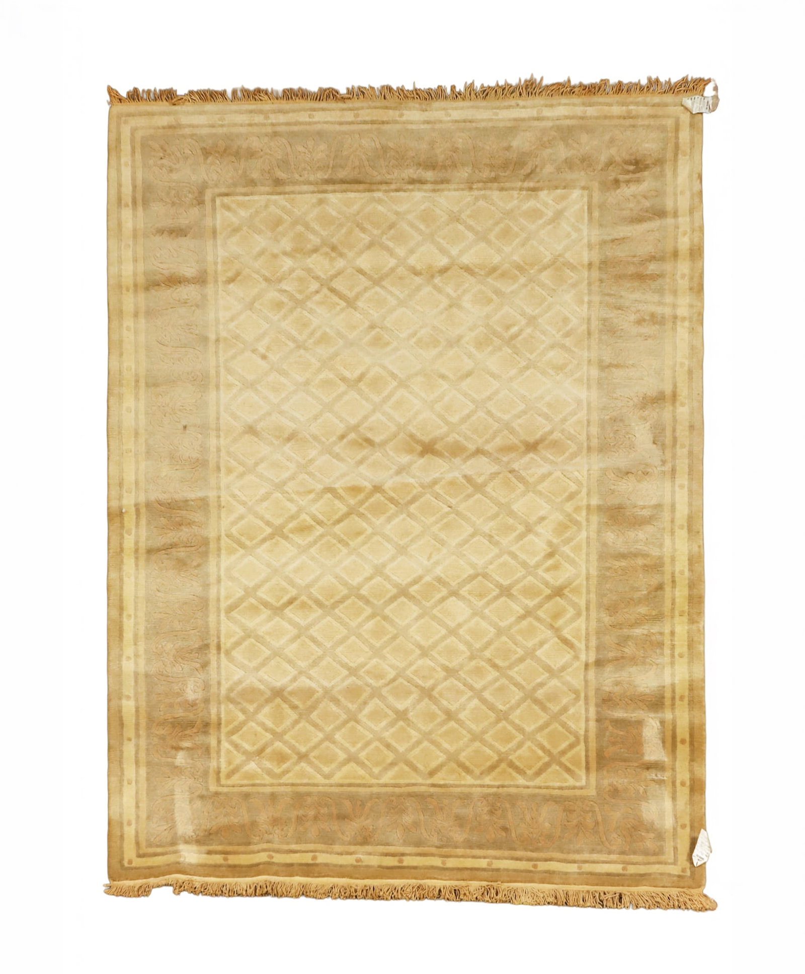 Modern Wool Pile Area Rug, 6' x 9' (1 of 7)