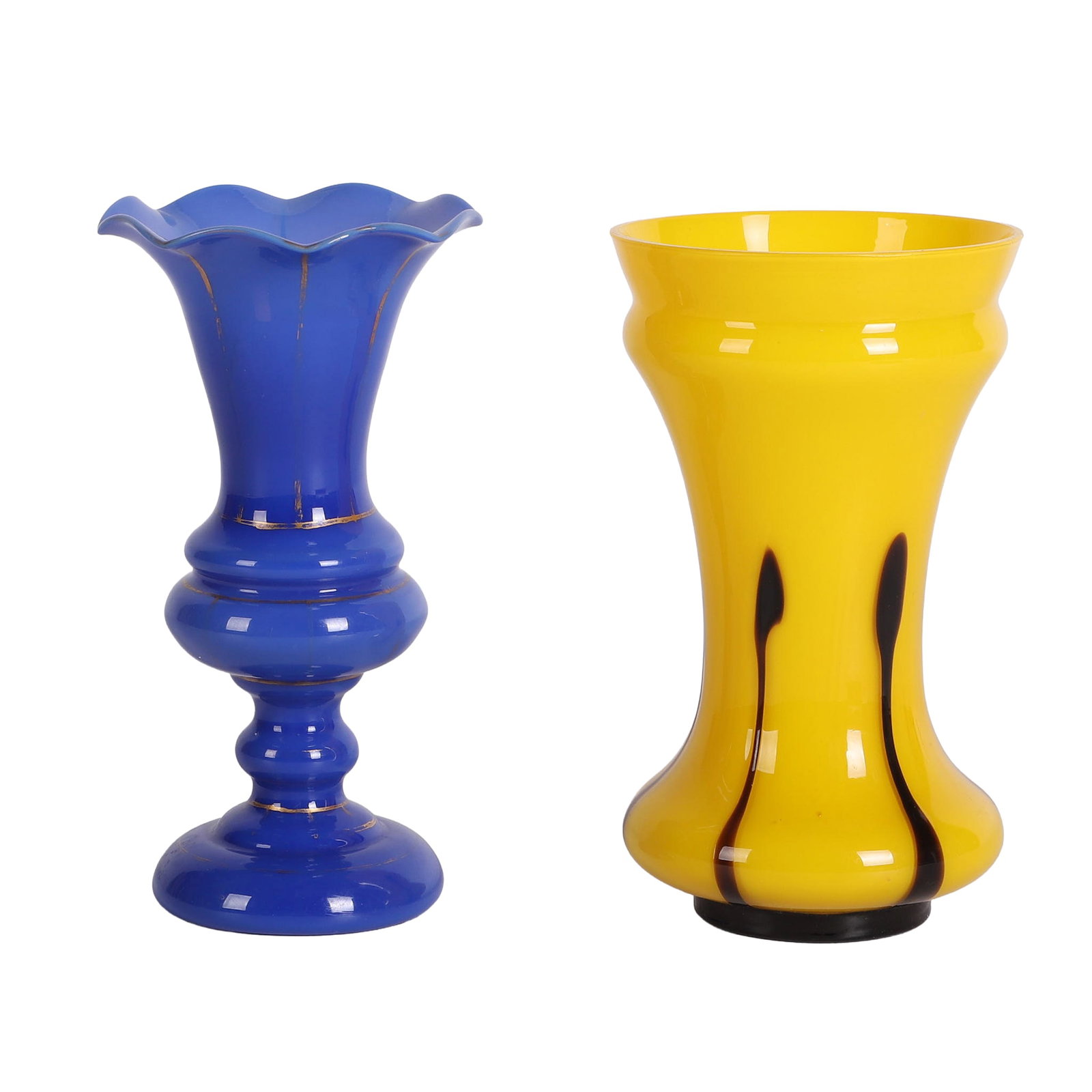 (2) Art Glass Vases (1 of 8)