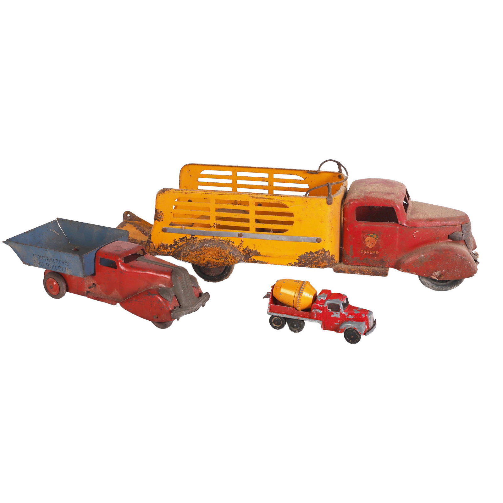 (3) Vintage Toy Trucks (1 of 7)