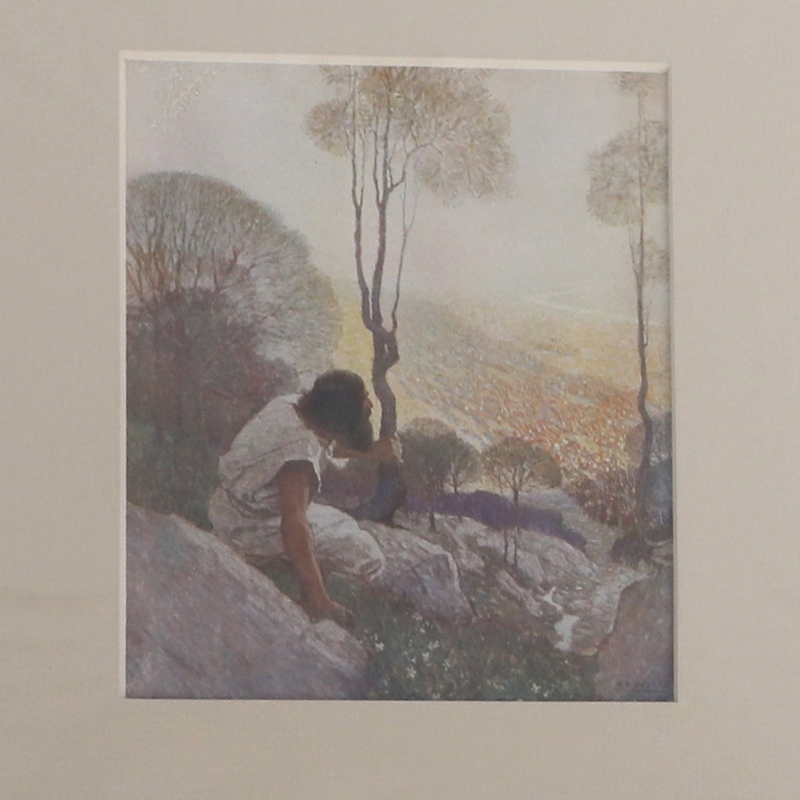 (42) Assorted Book & Magazine Illustrations Feat. N.C. Wyeth: (42) Assorted Book & Magazine Illustrations Feat. N.C. Wyeth (42) Collection of color illustrations taken from books & magazines, all in 9" x 12" paper frames with most approx. 4 3/4" x 6 3/4" sight.