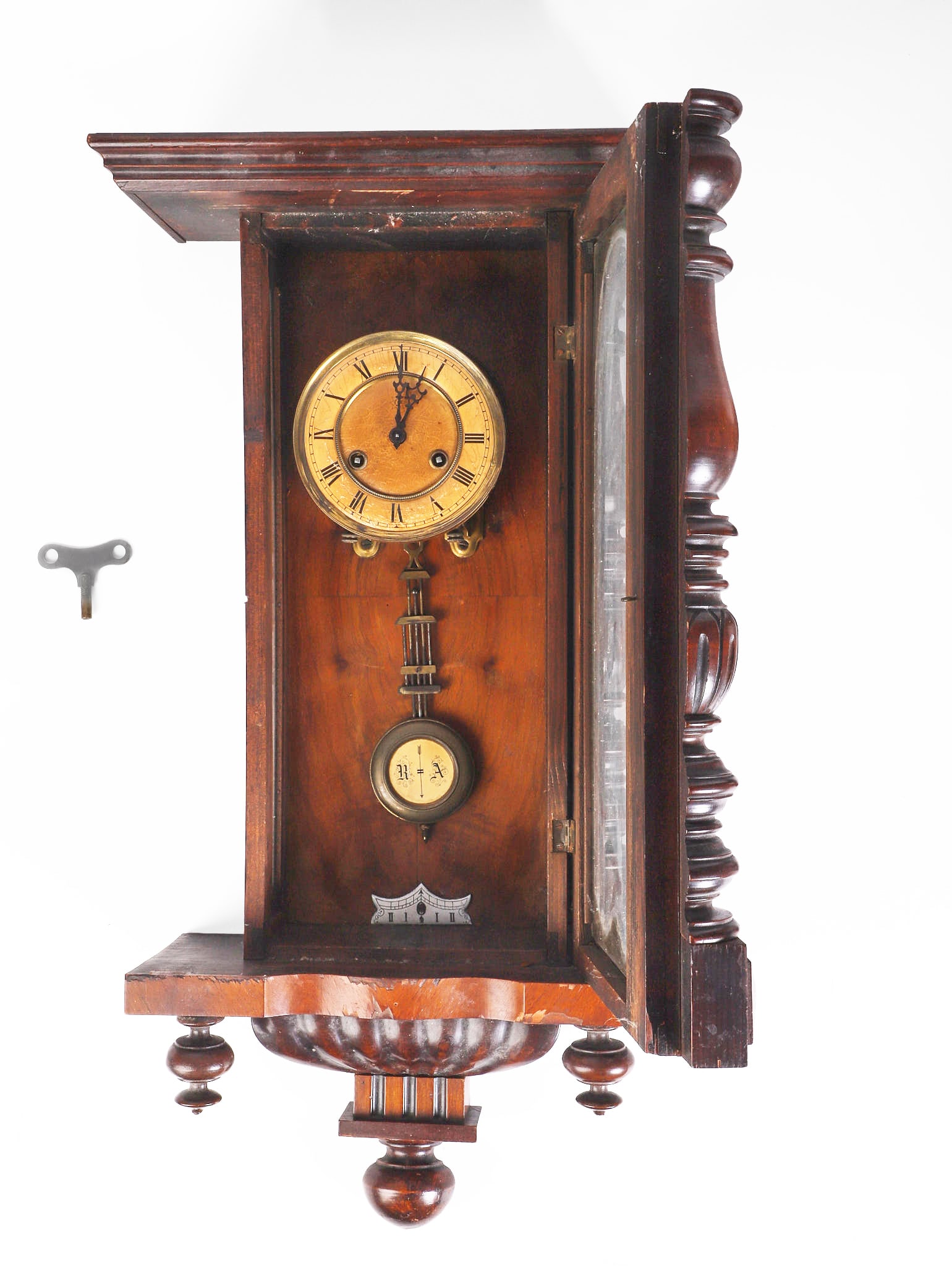 Junghans German Wall Clock. - 2