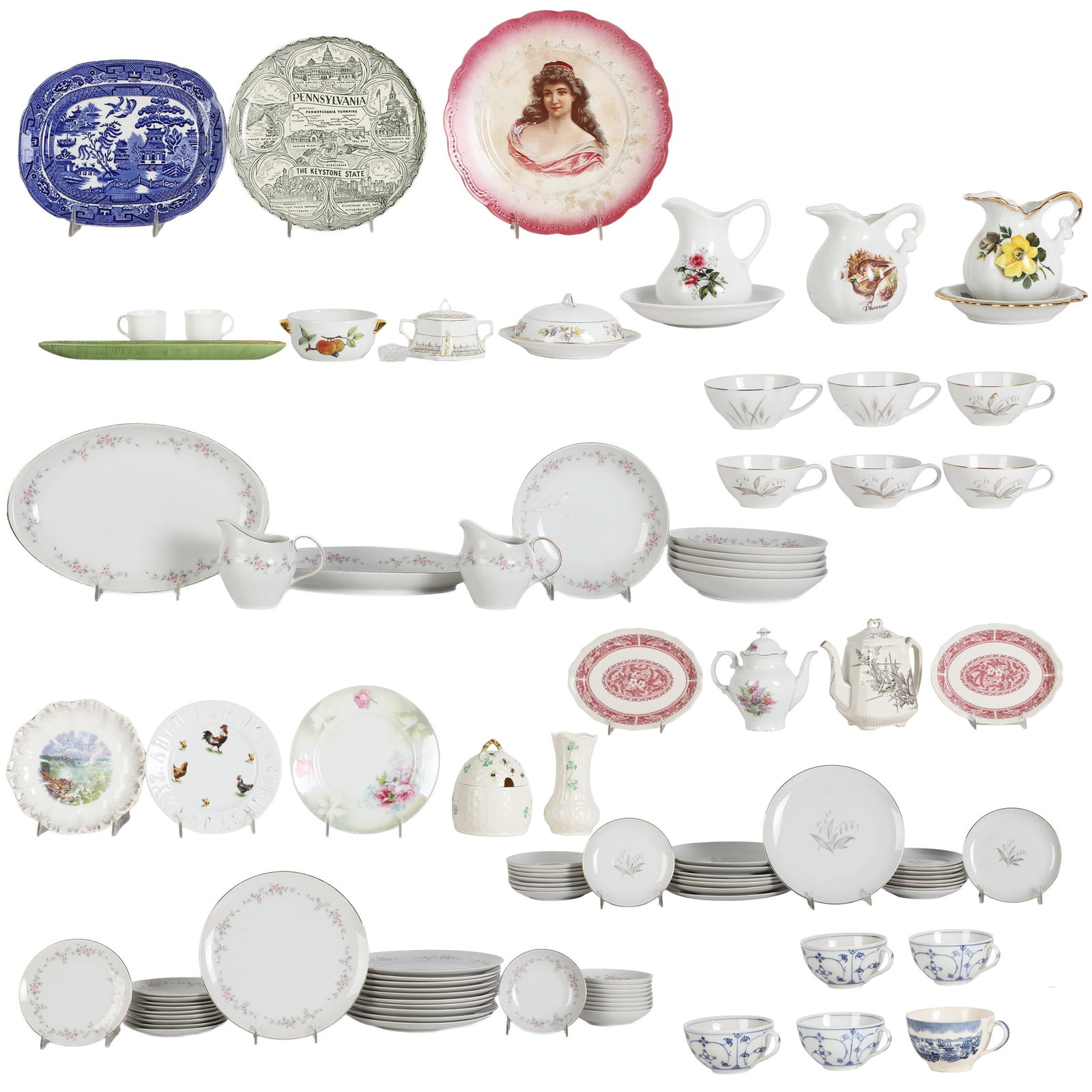 Assorted Porcelain & Ceramic Tea Service, Sets & Individuals (1 of 20)