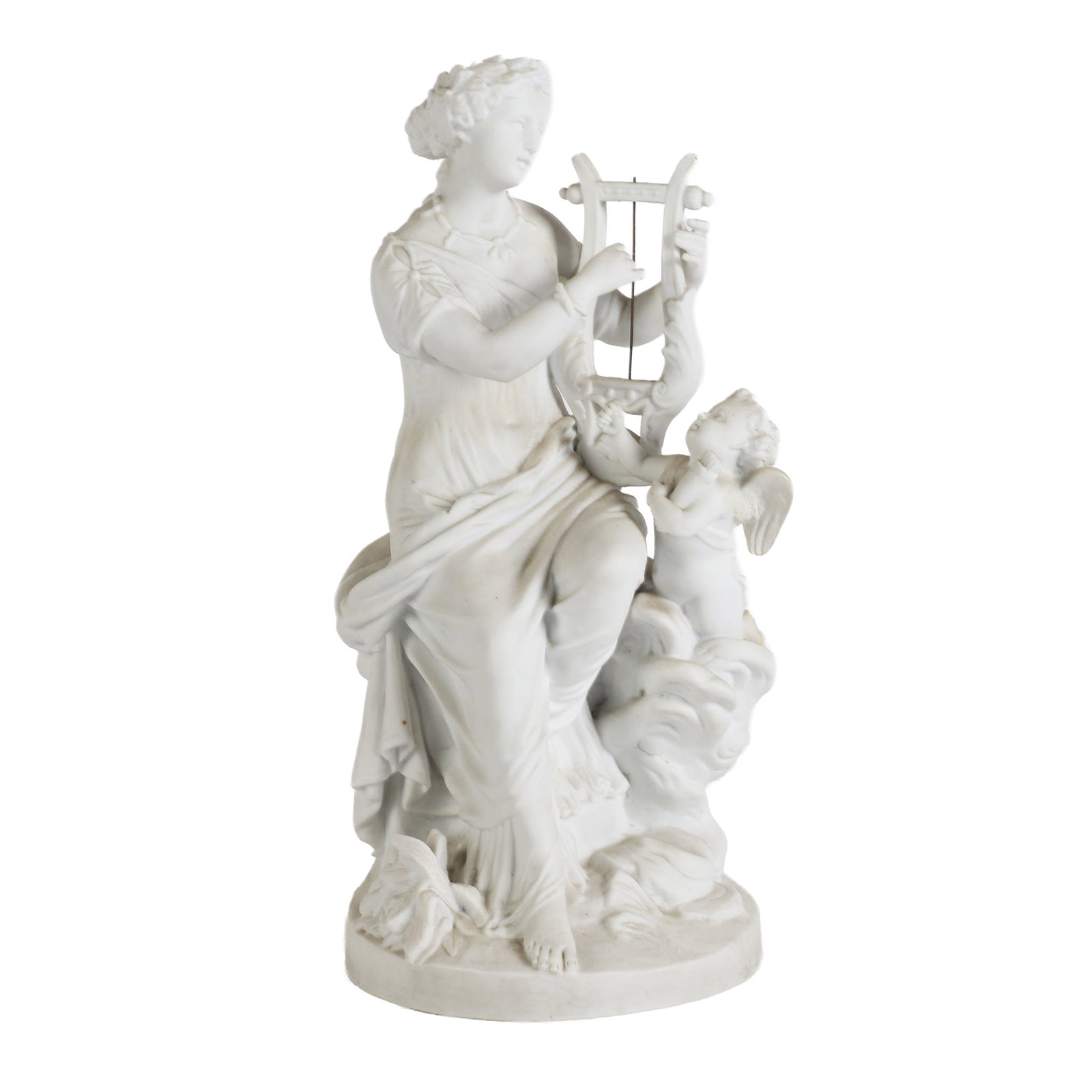 French Allegorical Bisque Figurine (1 of 7)
