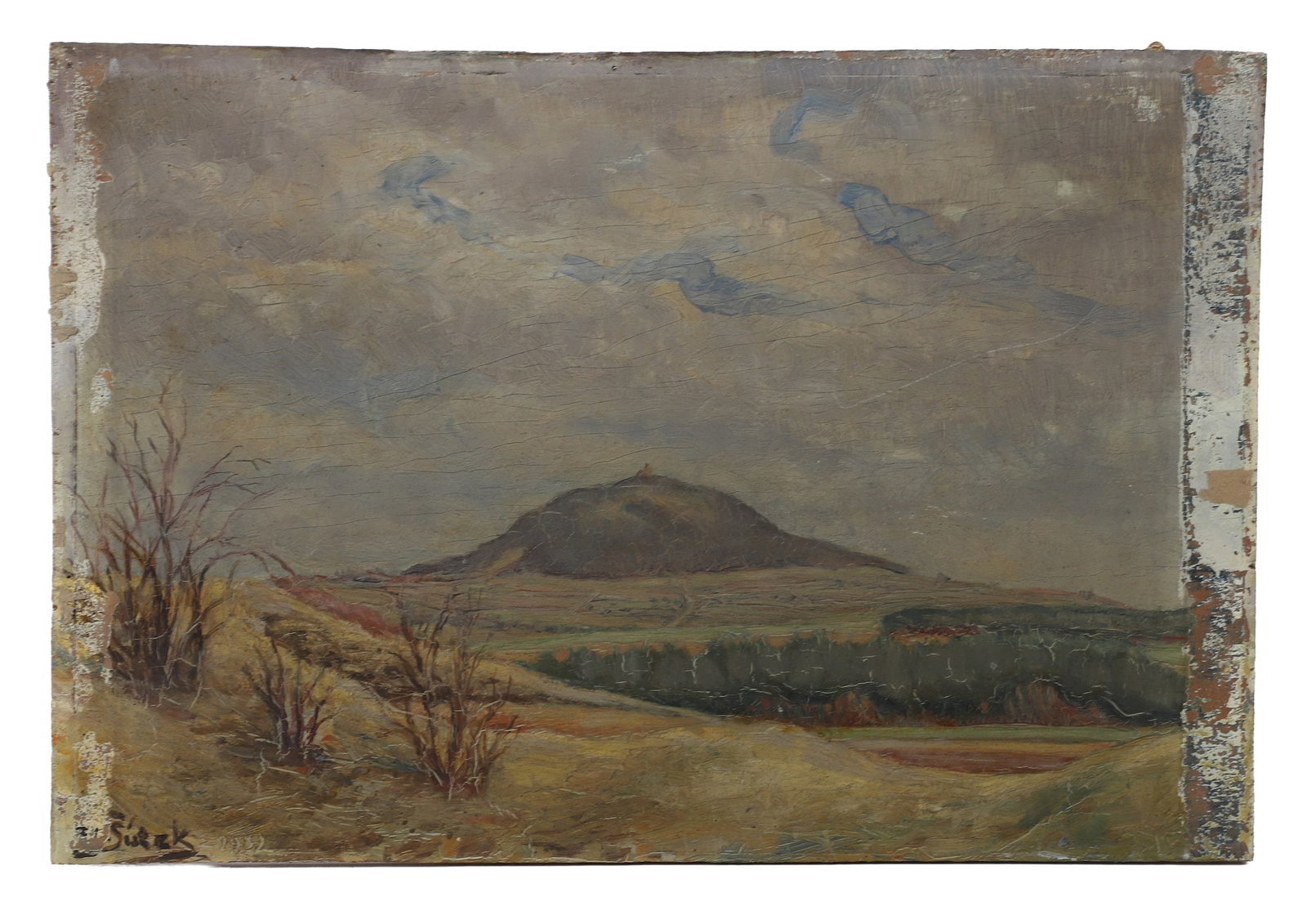 Plein Air Landscape of Central Bohemian Uplands (Czech, early 20th C.). (1 of 11)