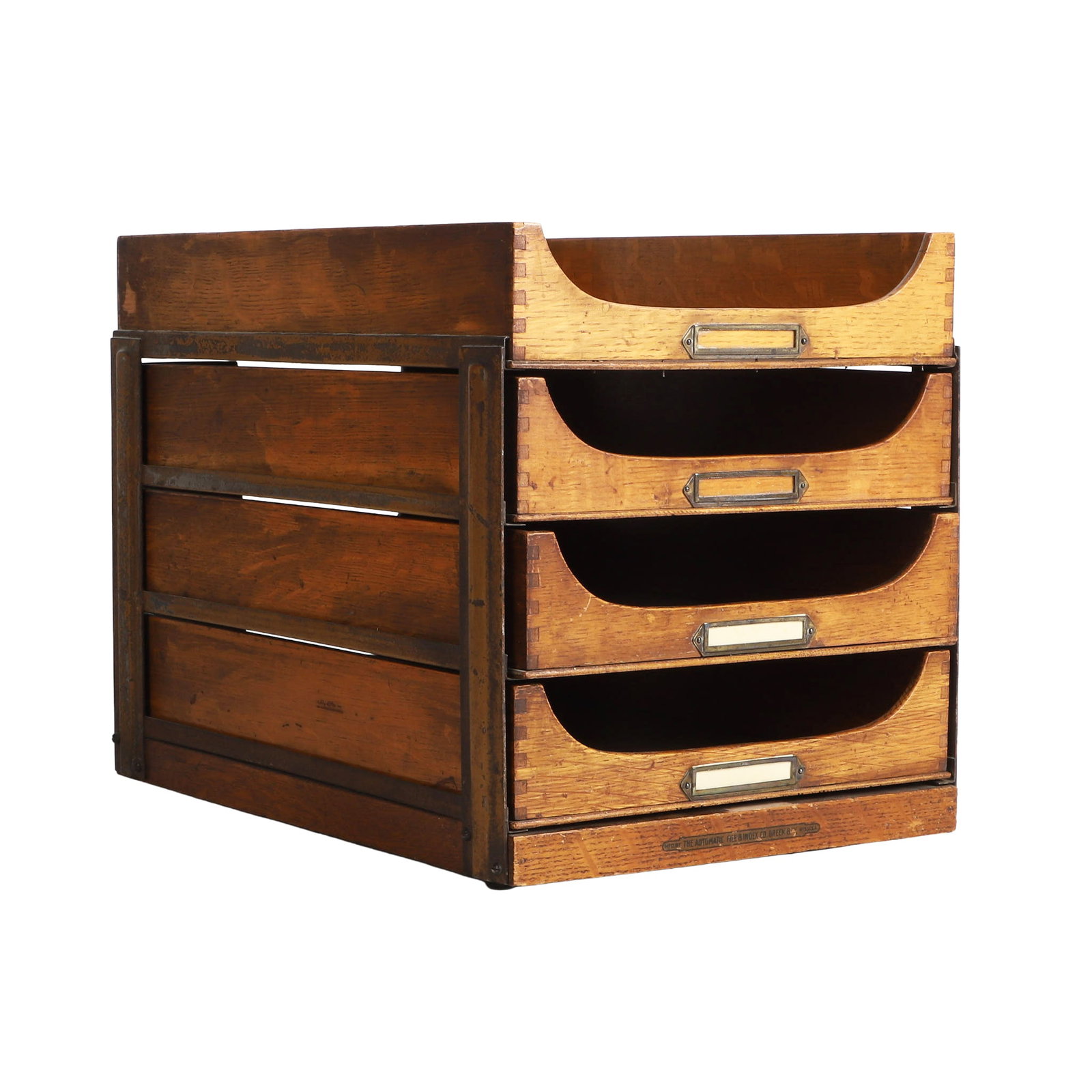 Automatic File & Index Co. Sliding File Tray (1 of 4)