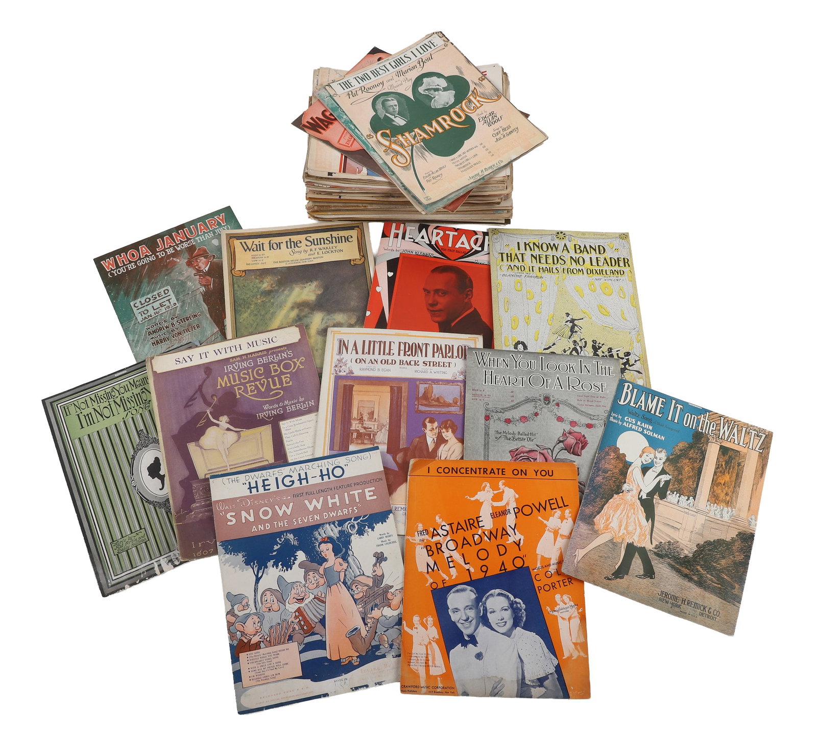 Antique Sheet Music Collection: Antique Sheet Music Collection Extensive collection of vintage & antique sheet music with many early 20th c. pieces including standards, movie soundtracks & more.