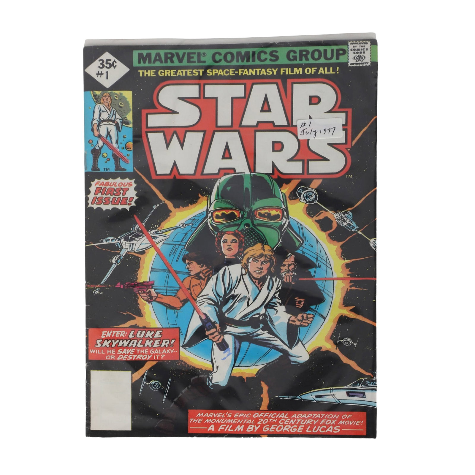 Marvel Star Wars #1: Marvel Star Wars #1 Marvel Star Wars #1 comic book, published 1977.