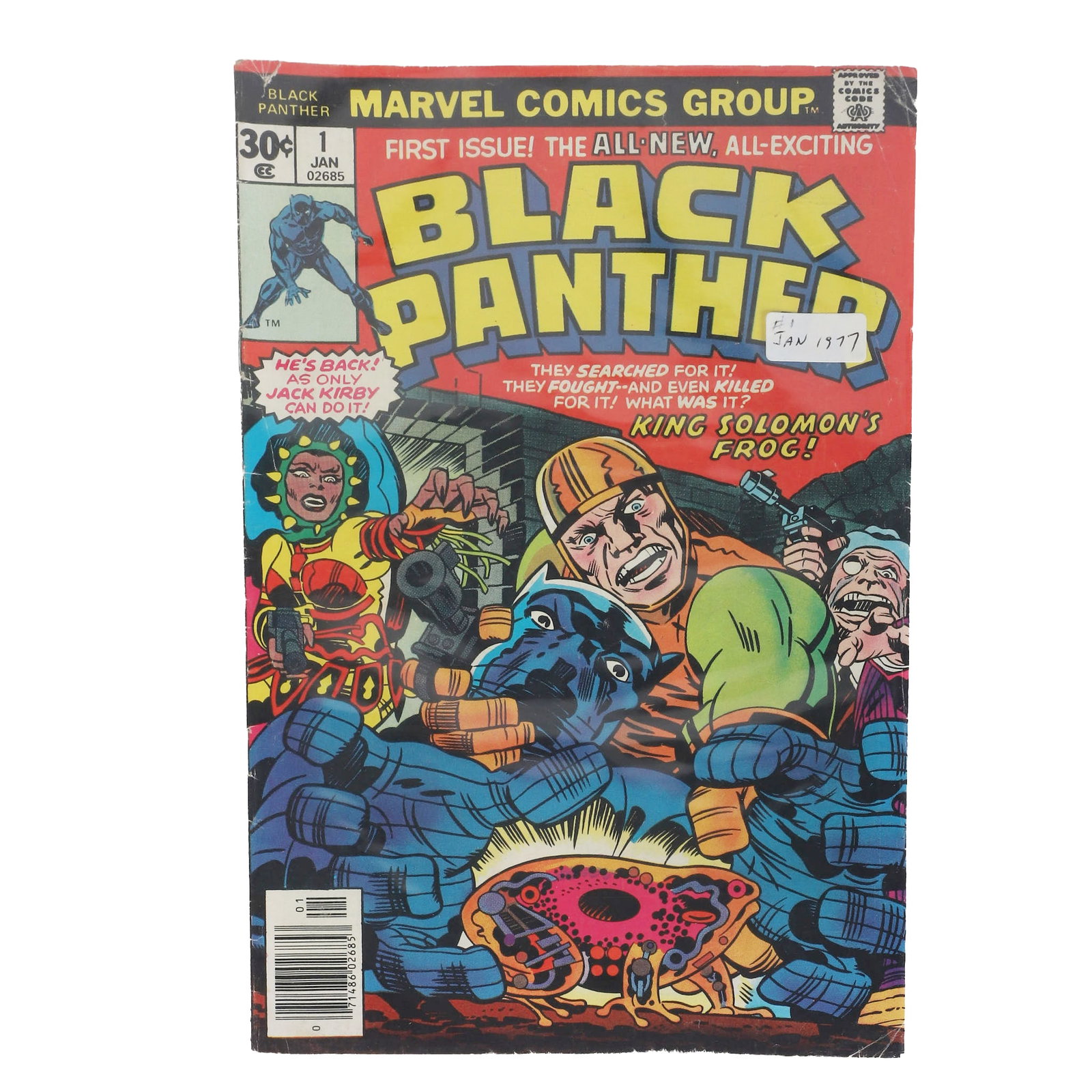 Marvel Black Panther #1: Marvel Black Panther #1 Marvel Black Panther #1, the first issue featuring his own stand alone series.