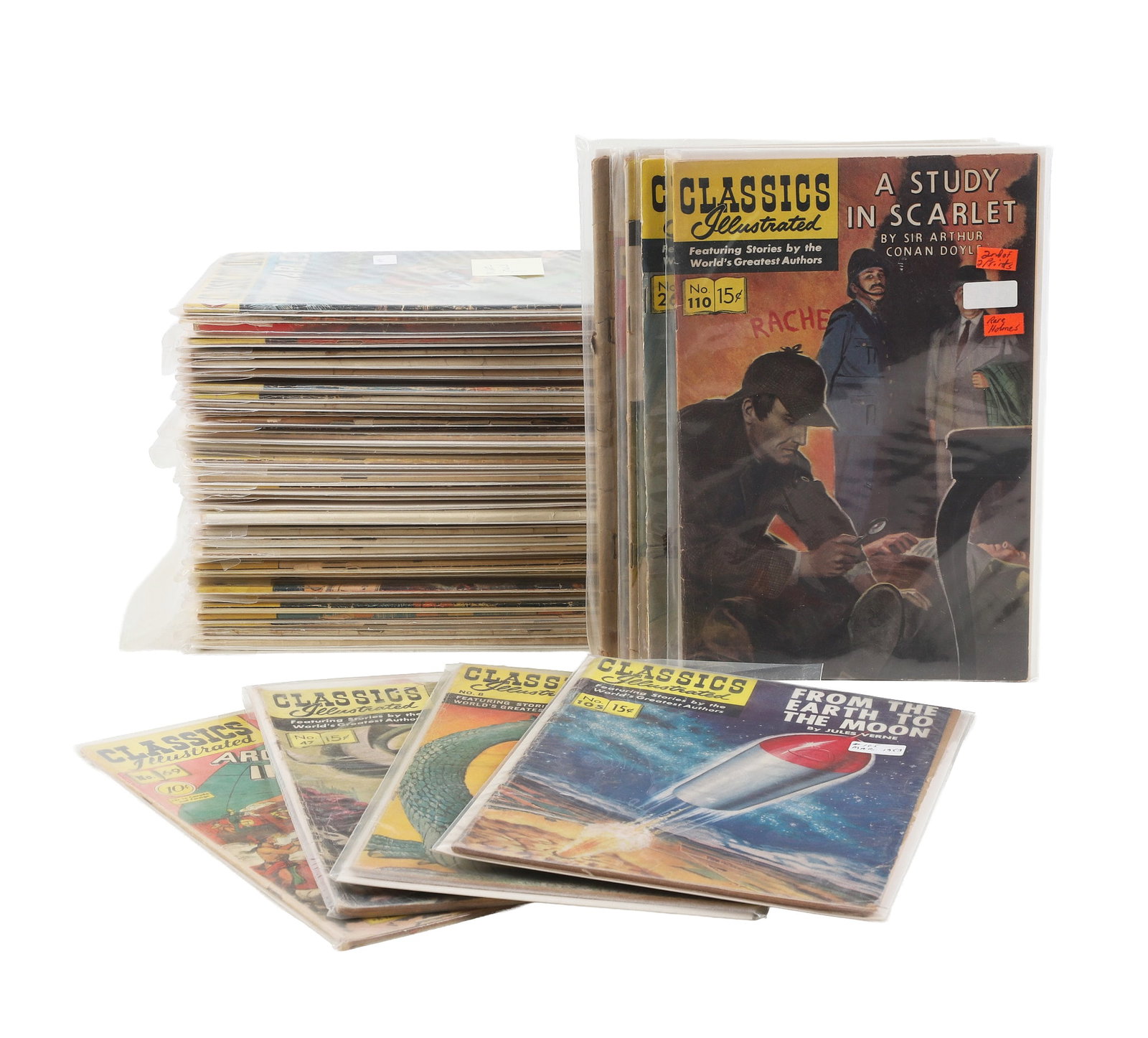 (50) Classics Illustrated Comic Books (1 of 5)