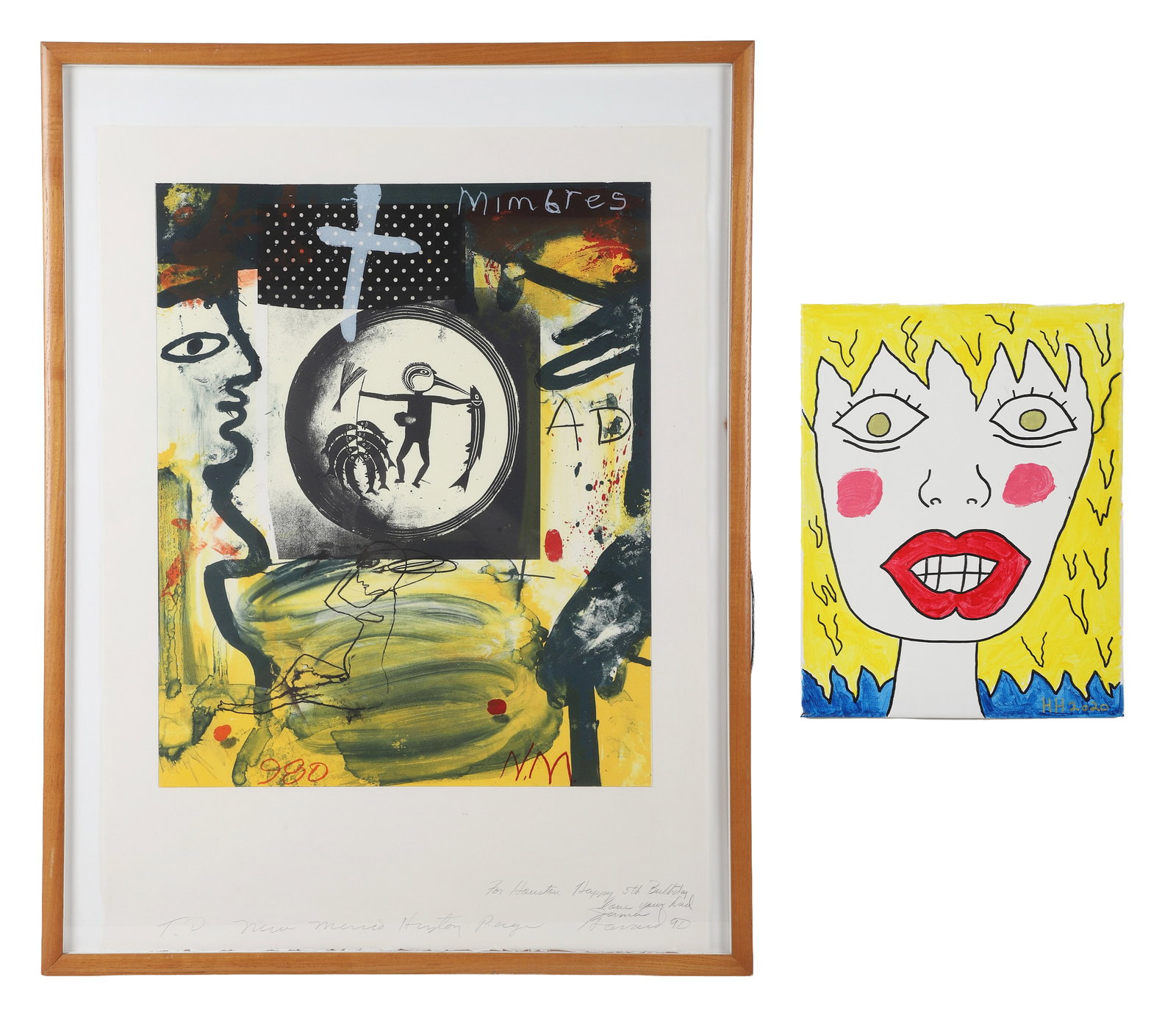 James Havard Lithograph and Houston Havard Painting (1 of 10)
