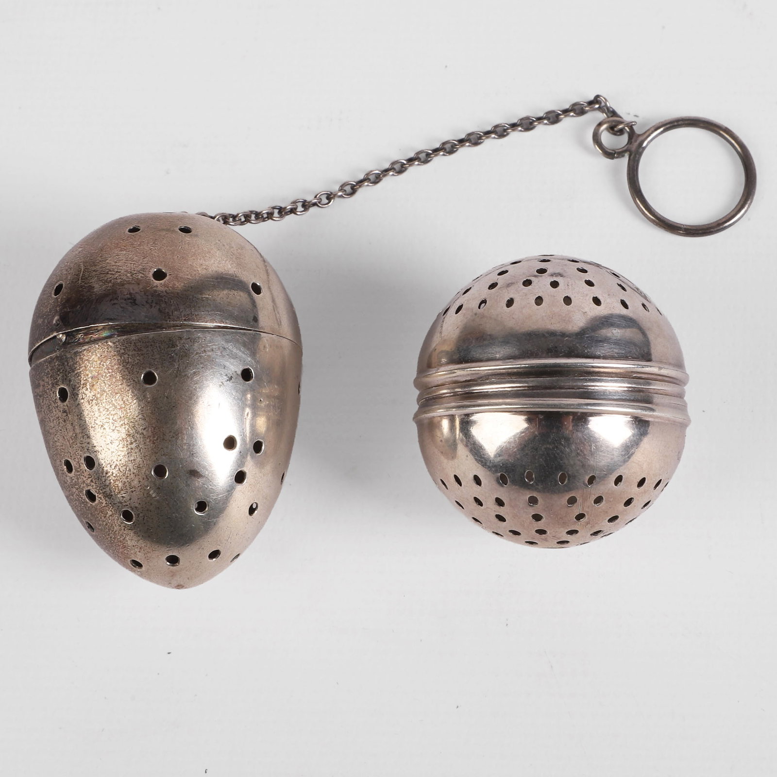 (5) Silver Tea Sieves - 3