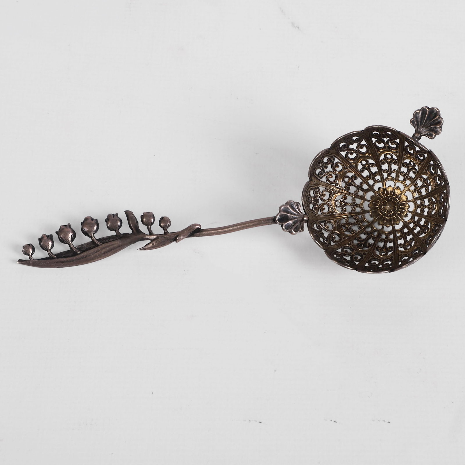 (5) Silver Tea Sieves - 4