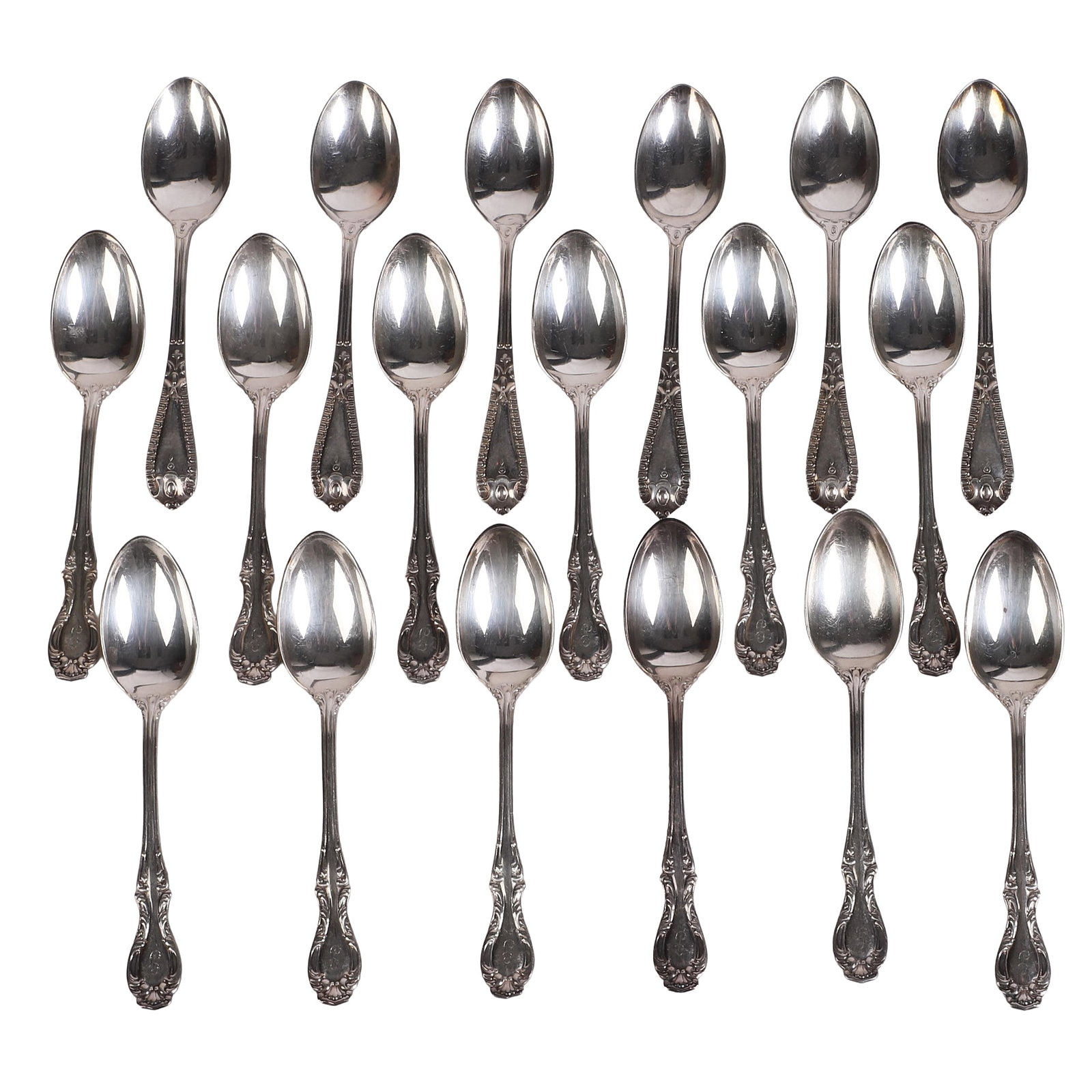 (18) Silver Demitasse Spoons (1 of 9)