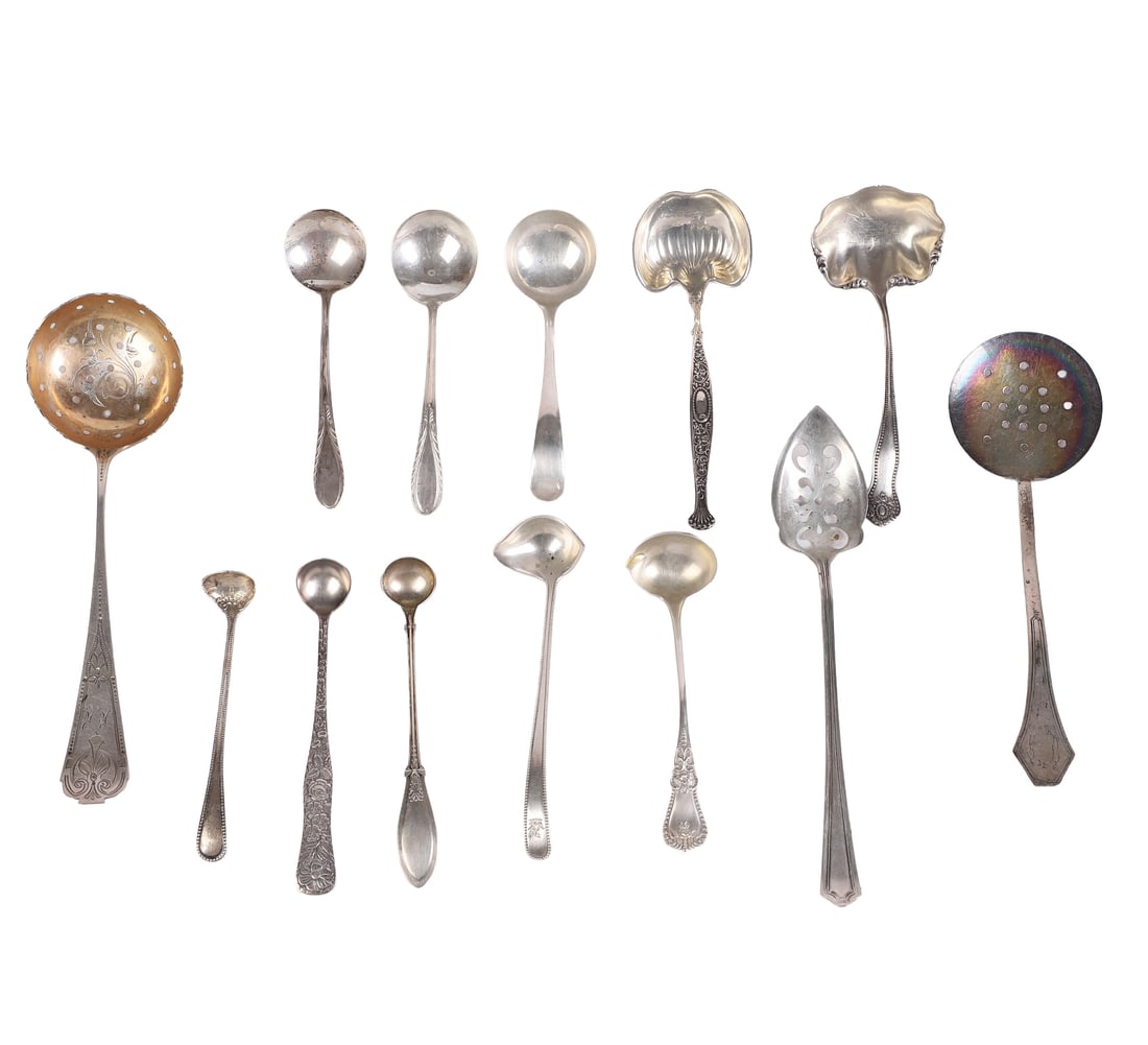 (13) Specialty Silver Spoons and Ladles (1 of 11)
