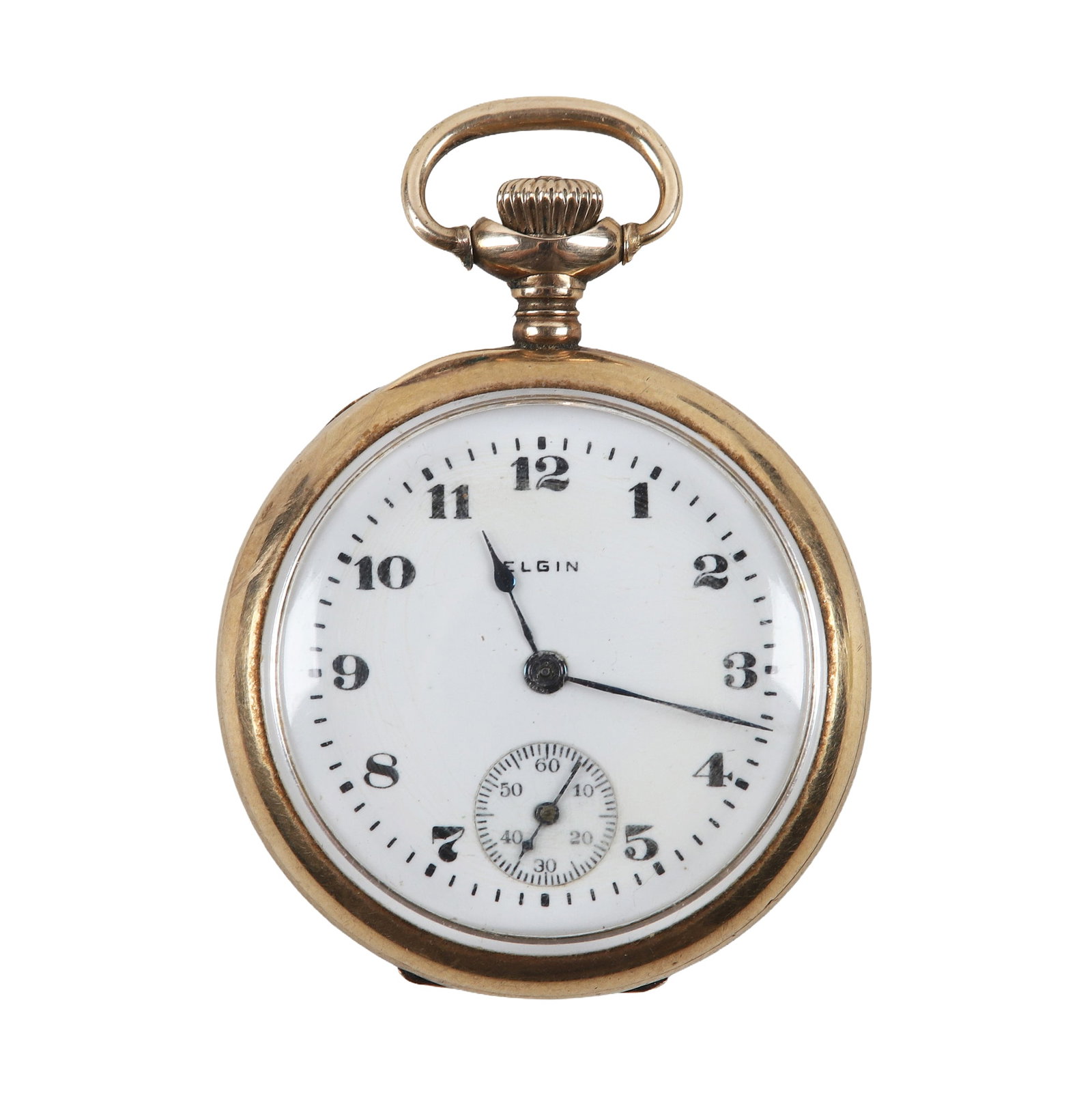 Elgin National Watch Co. Lady Raymond Open Face Pendant Watch.: Elgin National Watch Co. Lady Raymond Open Face Pendant Watch. 15-Jewel Serial #9577899 on works, Gold Filled Crescent Watch Case Co case #2411979 (Circa 1885-1904). .
