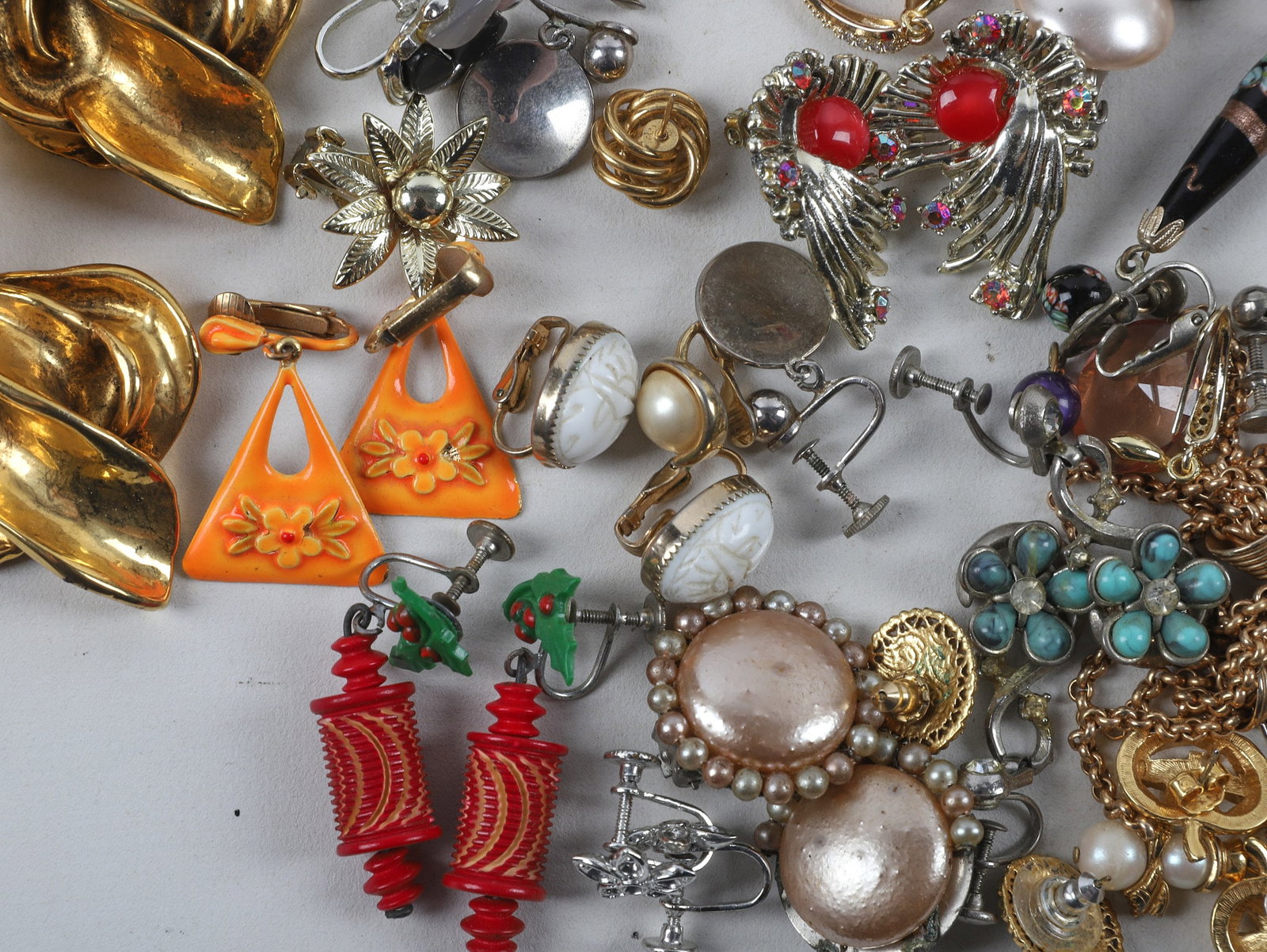 Large Earring Grouping - 4