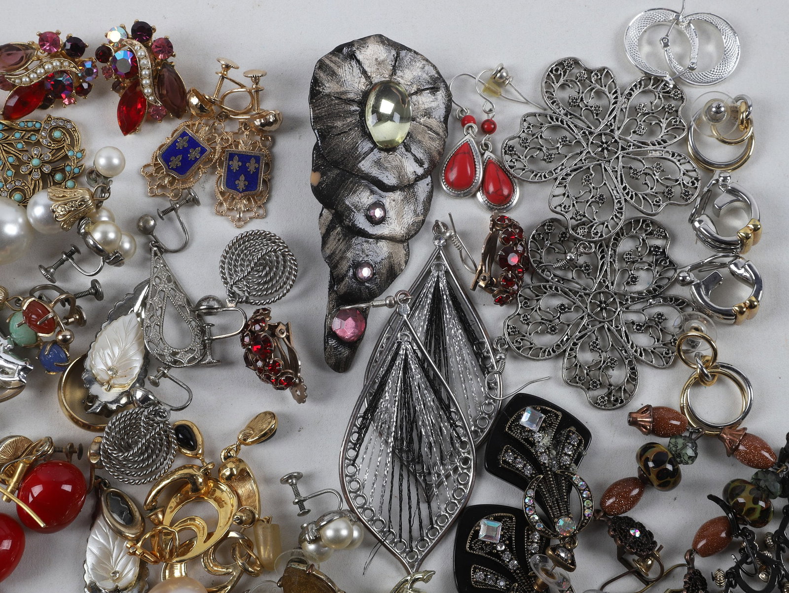 Large Earring Grouping - 6