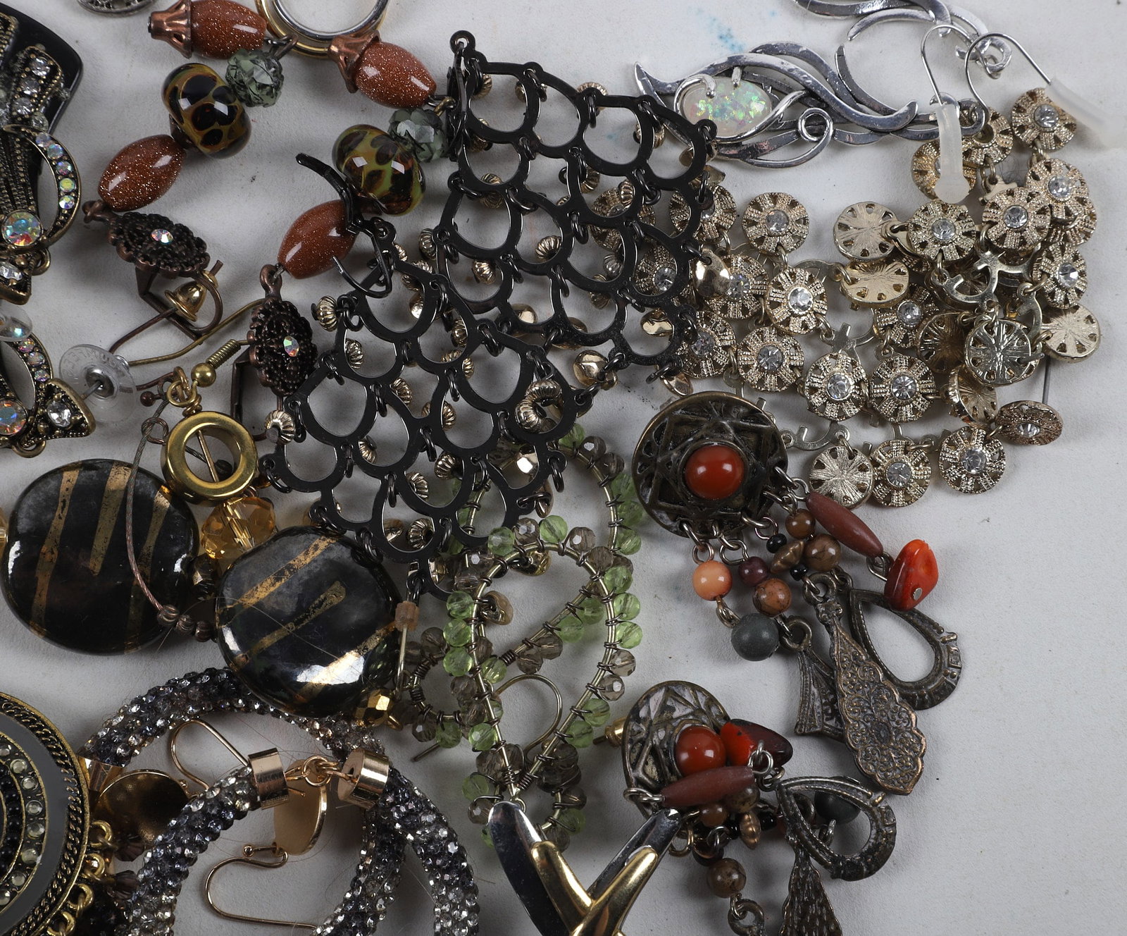 Large Earring Grouping - 8