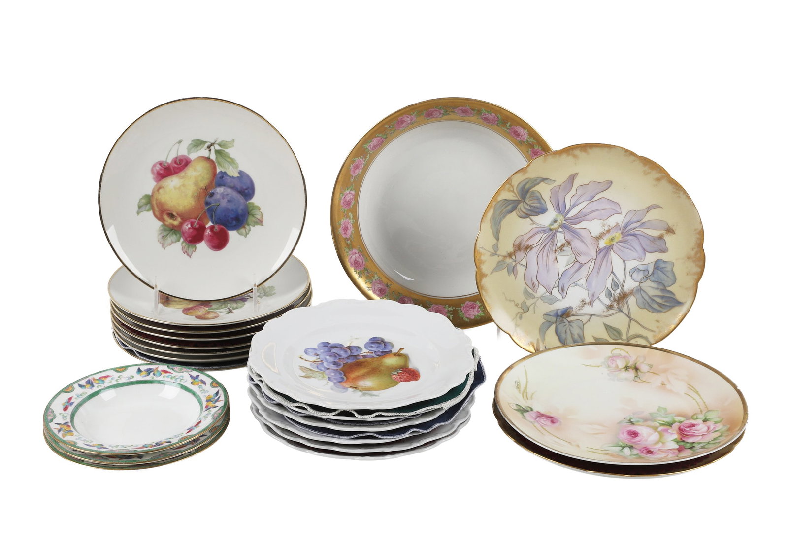 (21) Pieces Porcelain Dinnerware, Some Sets (1 of 15)