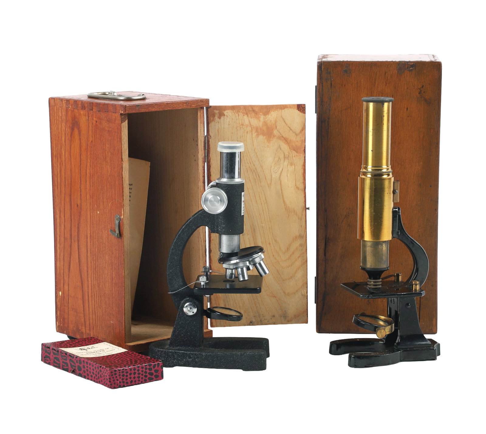 (2) Small Microscopes W/ Slides (1 of 12)