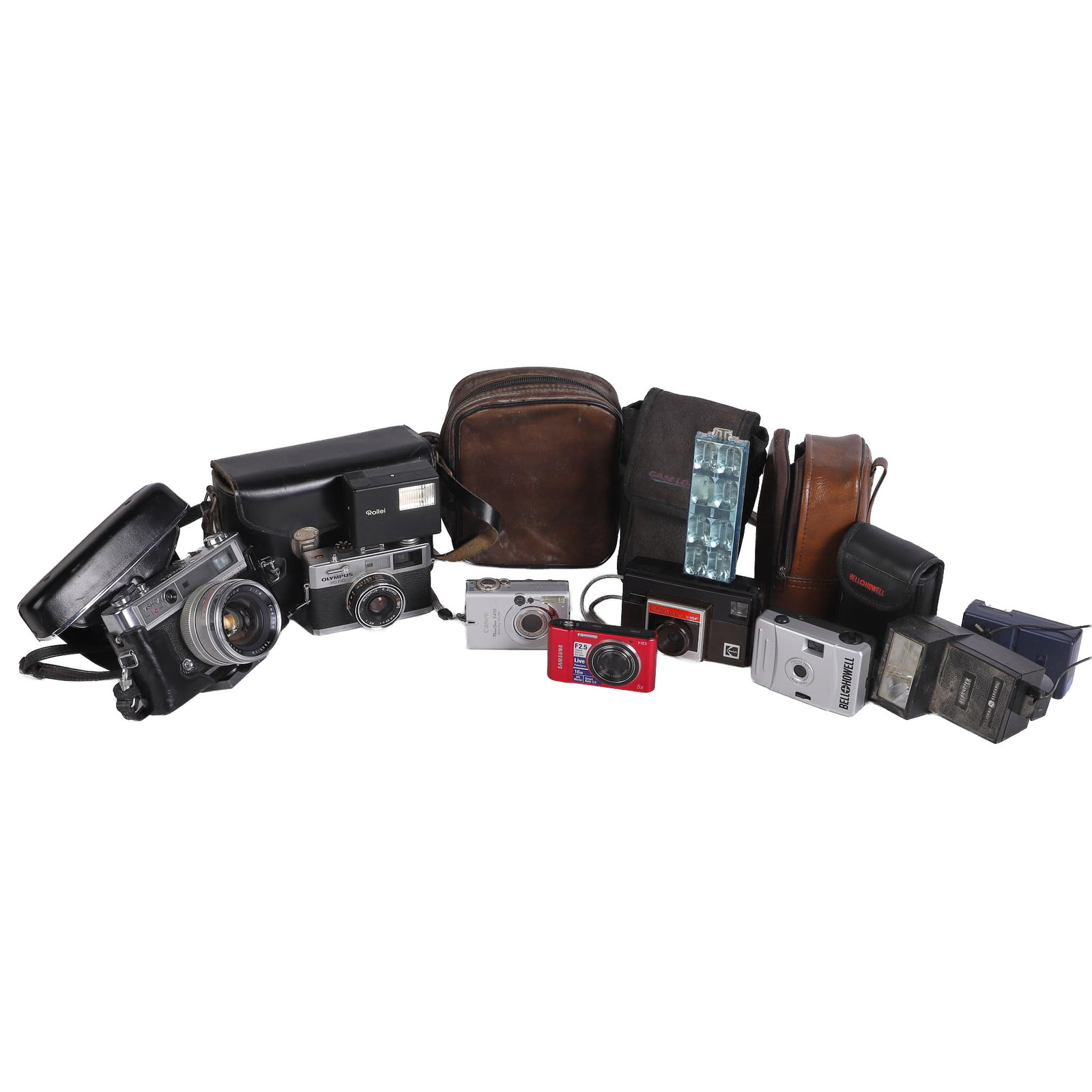 Group of Vintage Cameras And Accessories To Include Kodak (1 of 10)
