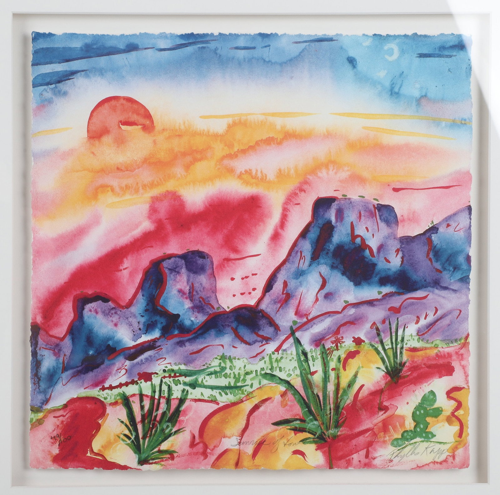 (2) Phyllis Kapp Prints - 4