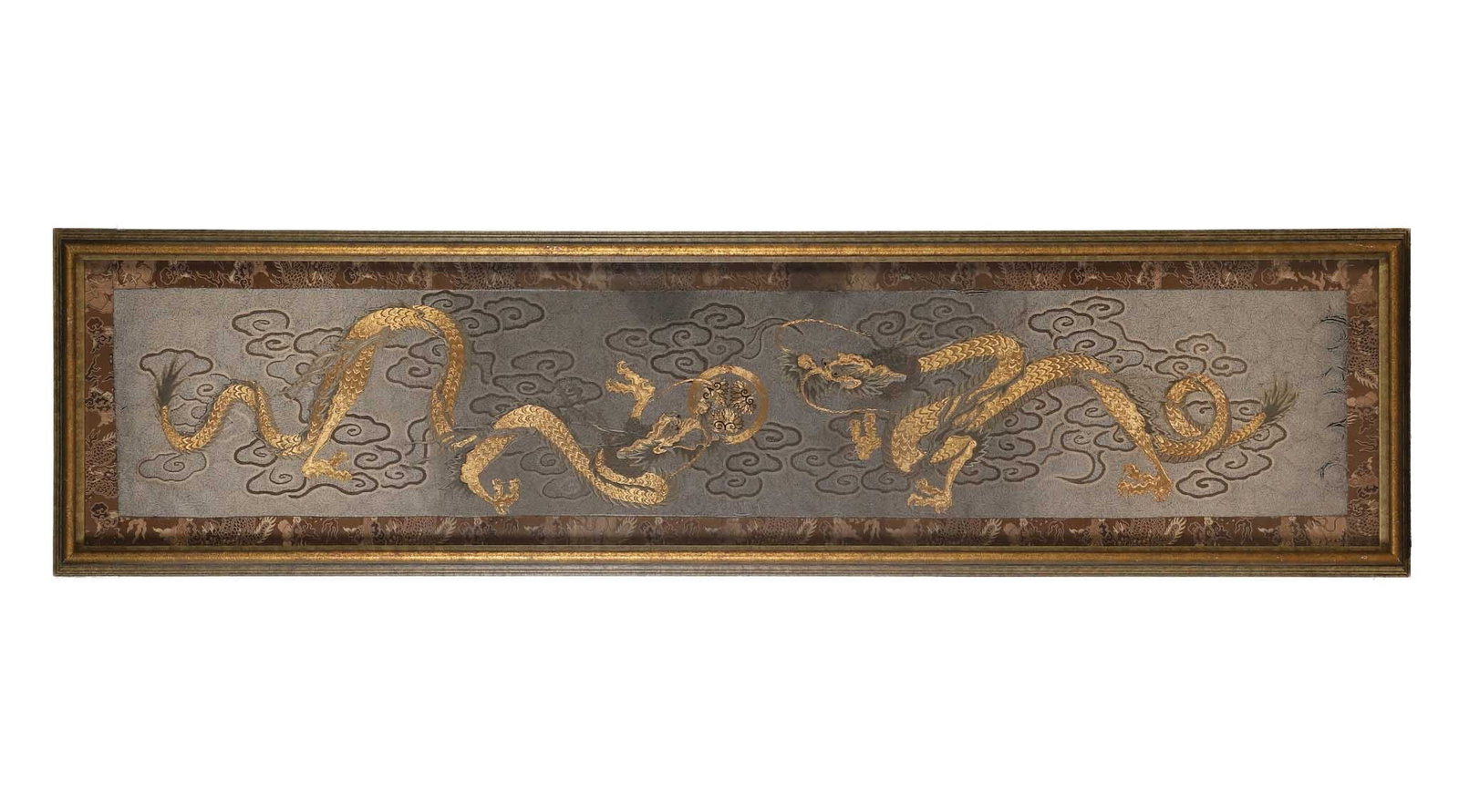 Antique Chinese Dragon Embroidery Panel (1 of 7)