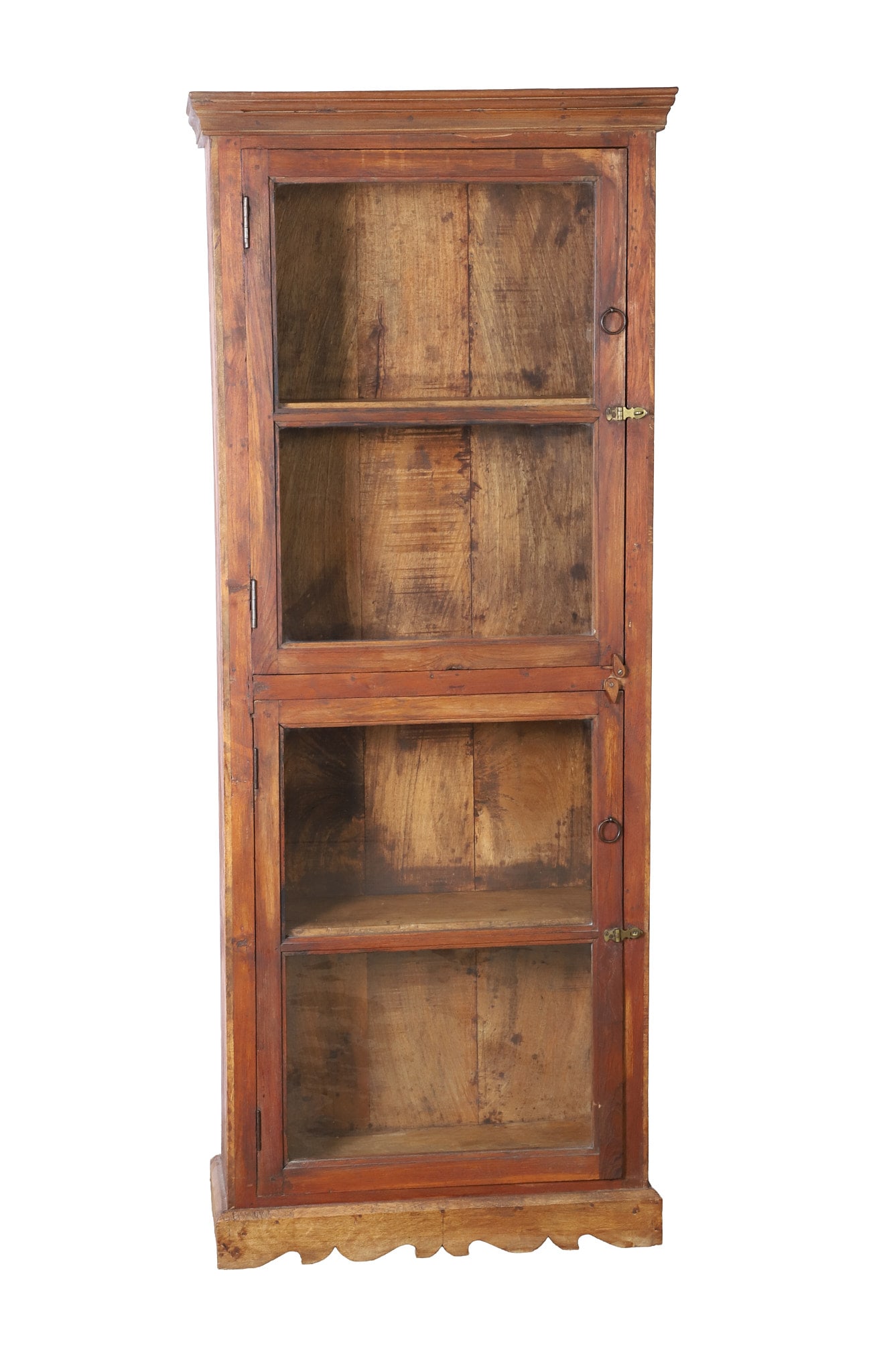 Anglo-Indian Style Glazed Bookcase or Cupboard (1 of 9)