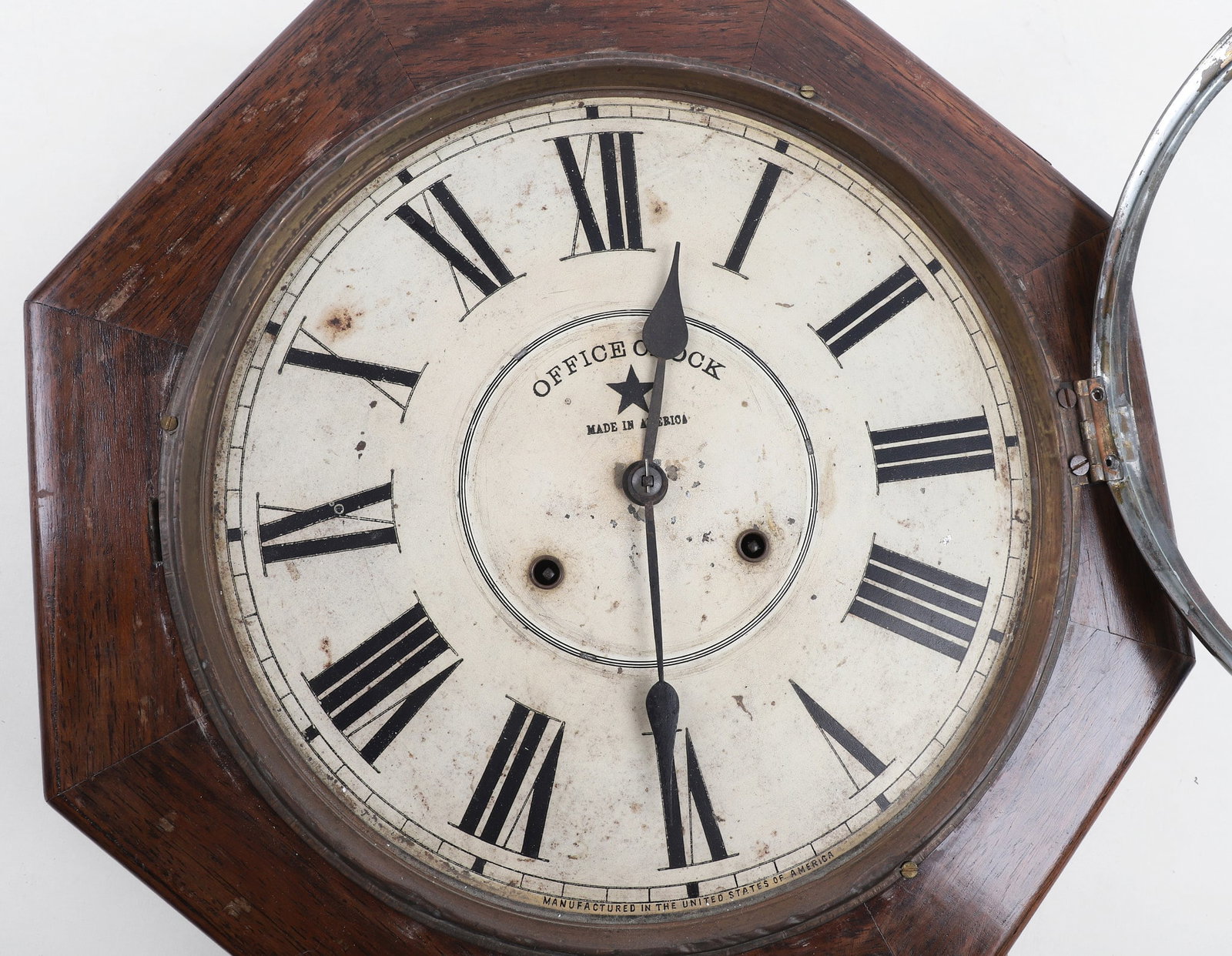Octagonal Office Wall Clock - 2