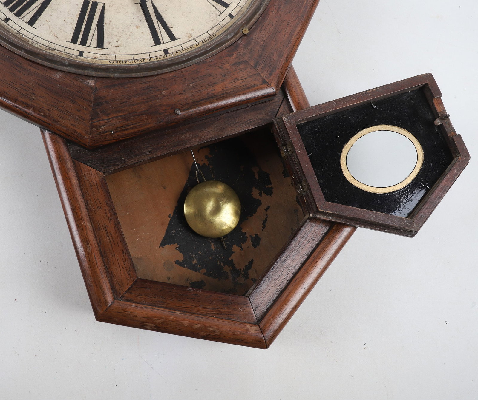 Octagonal Office Wall Clock - 3