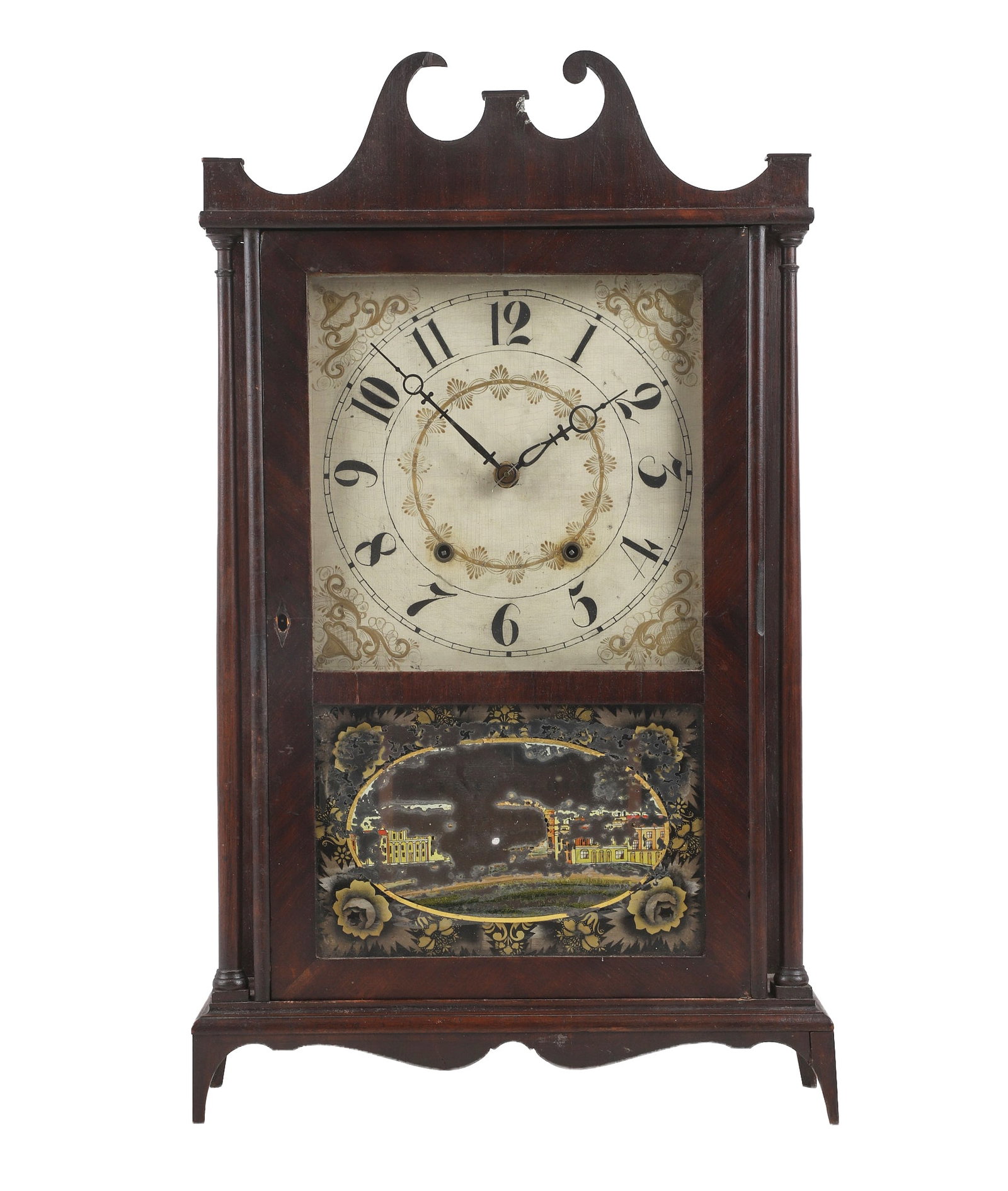 Eli Terry Pillar & Scroll Mantel Clock (1 of 11)