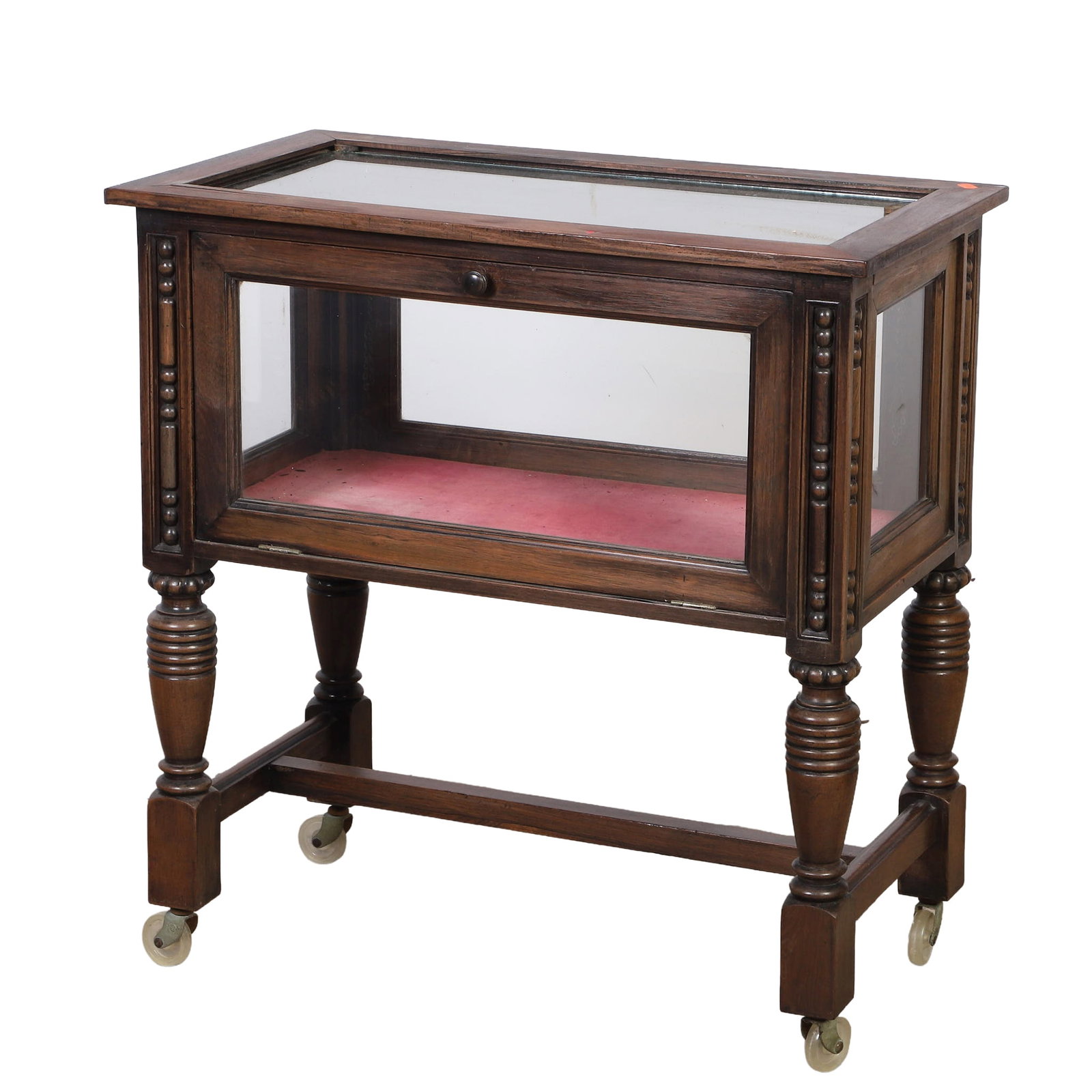 Antique Vitrine Bar Cart (1 of 9)