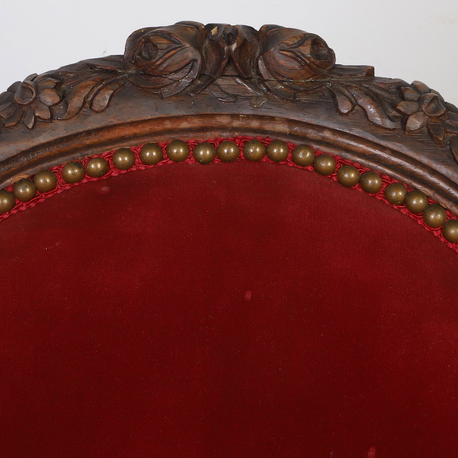 (7) Antique French Louis XV Style Carved Rosewood Dining Chairs - 6