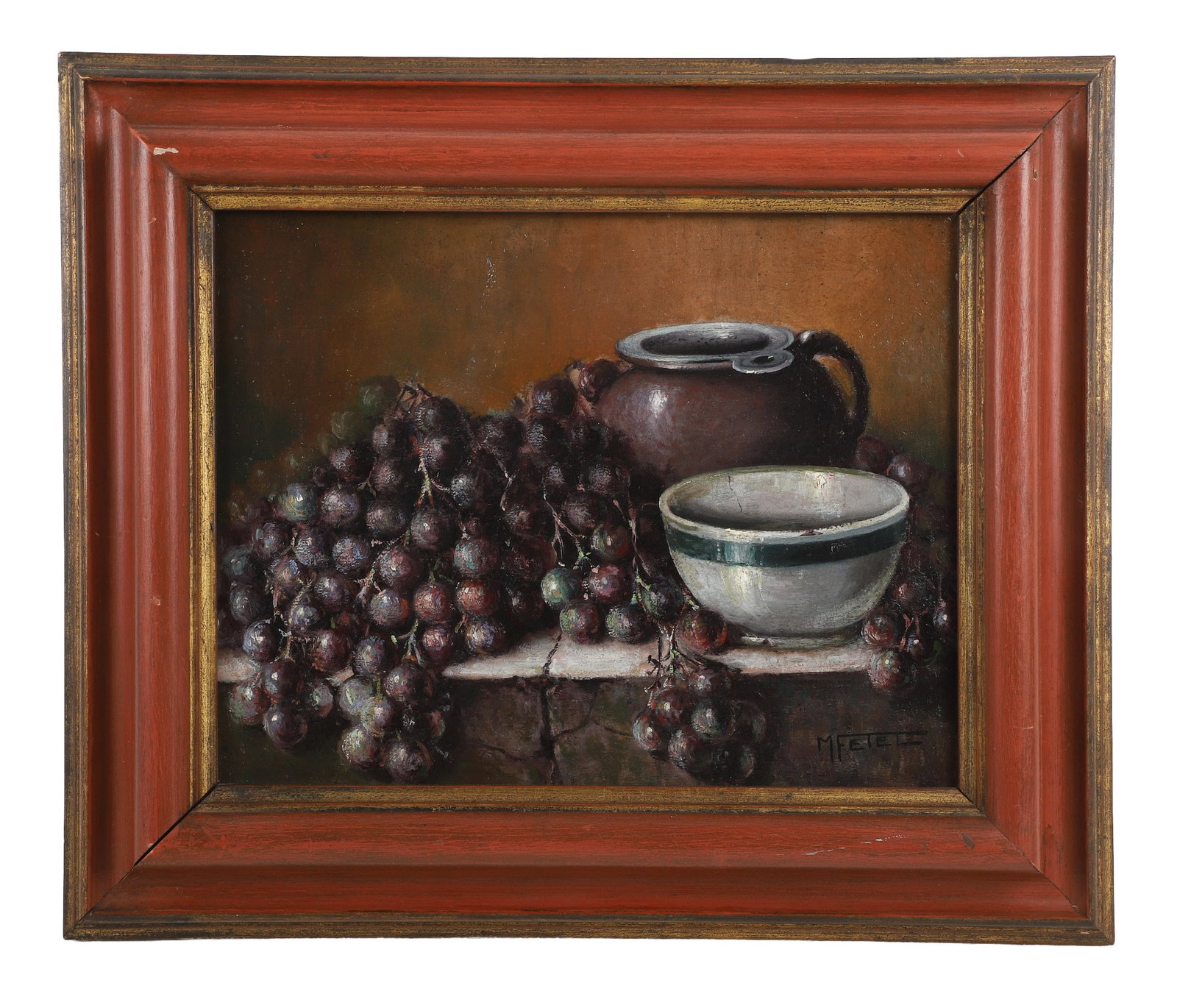 Early 20th C Classical Still Life Painting (1 of 6)