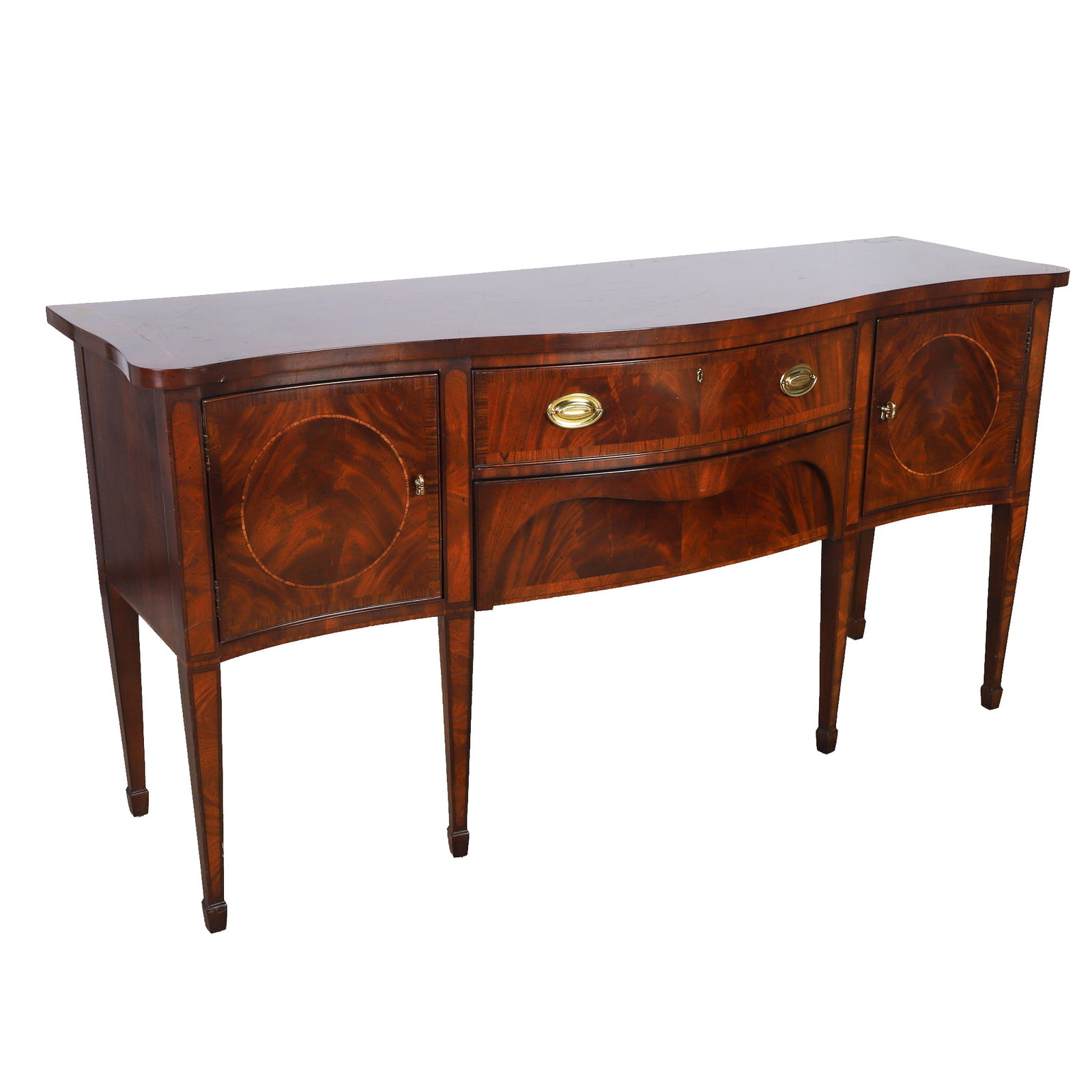 Federal Style Serpentine Sideboard, Aston Court by Henredon (1 of 14)