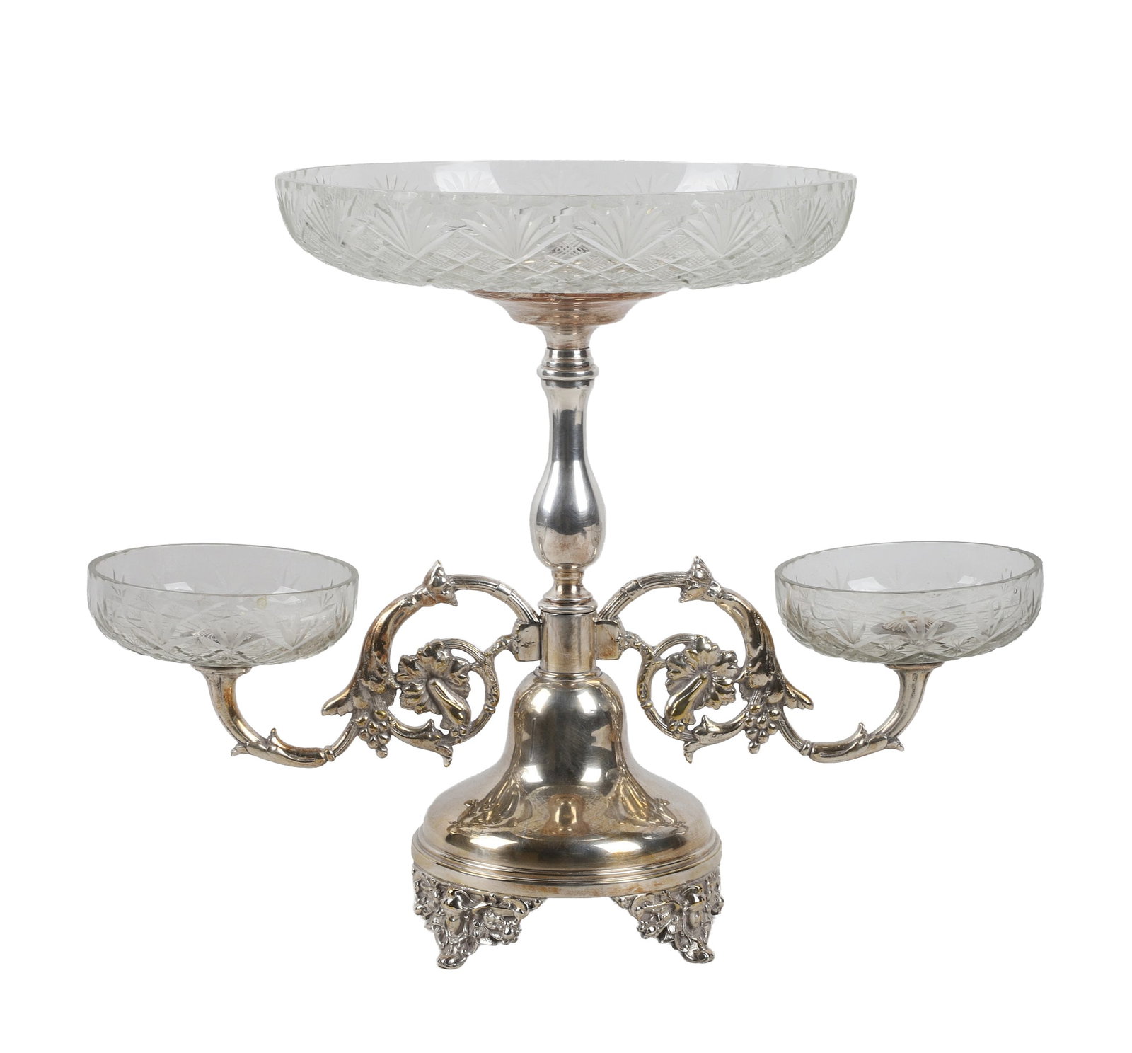Victorian Silver Plated Epergne (1 of 10)
