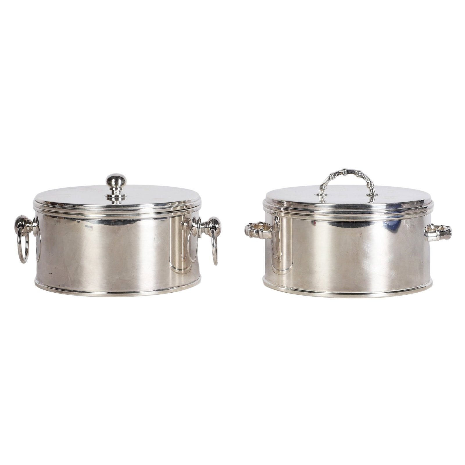 (2) St. James Silver Lidded Pots (1 of 3)