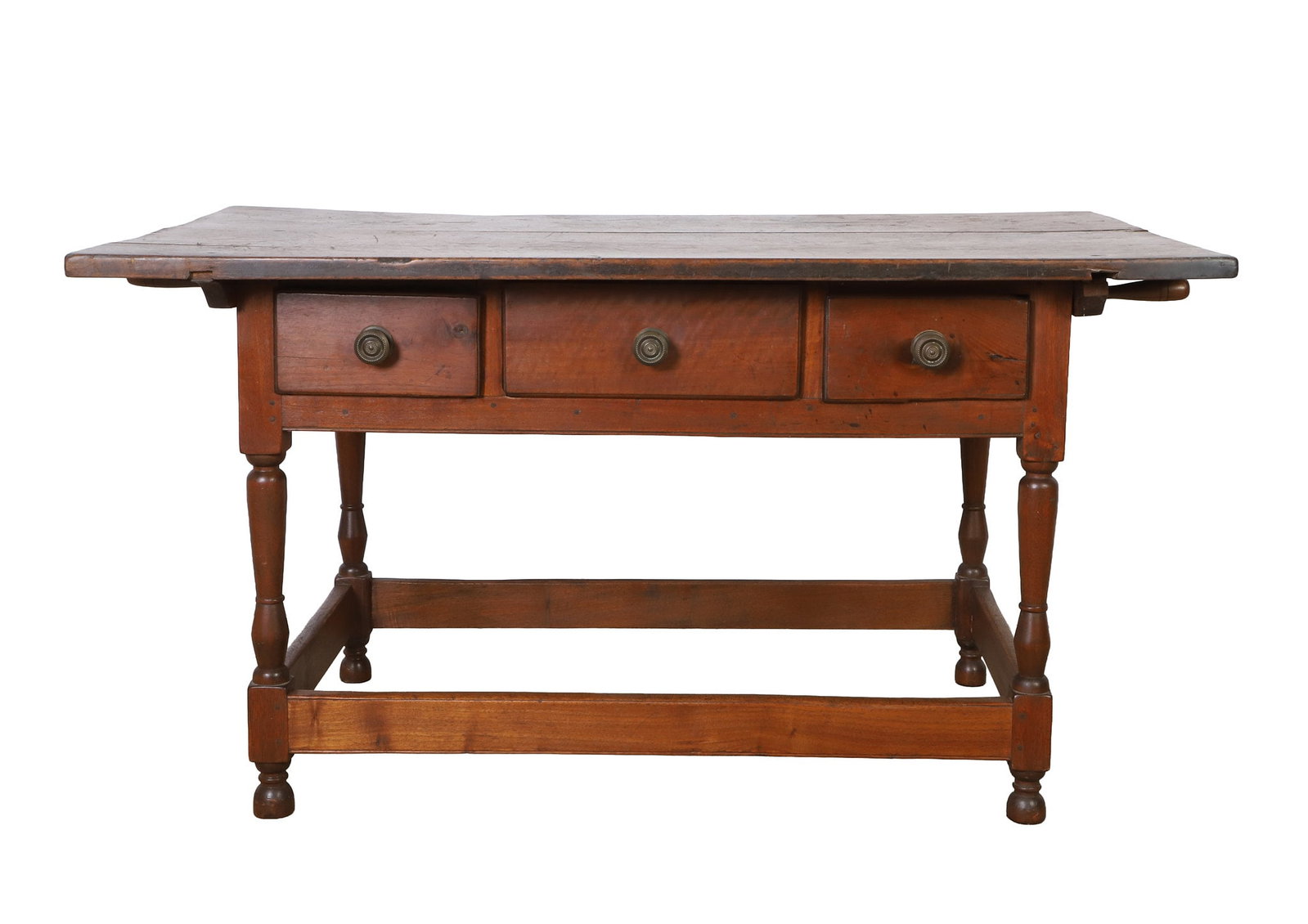 Antique 18th C Walnut Farm or Tavern Table (1 of 12)